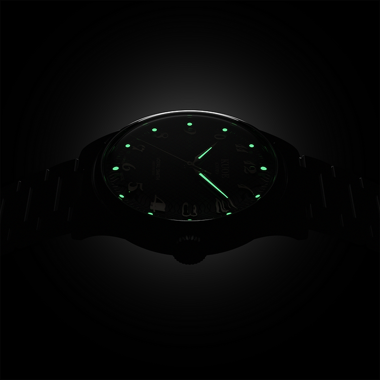 Kuoe Kyoto ROYAL SMITH 90-006 Breguet Numerals lume