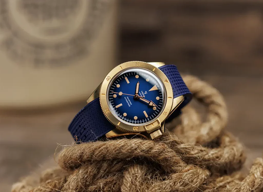 Yema Superman Bronze CMM.10 Blue