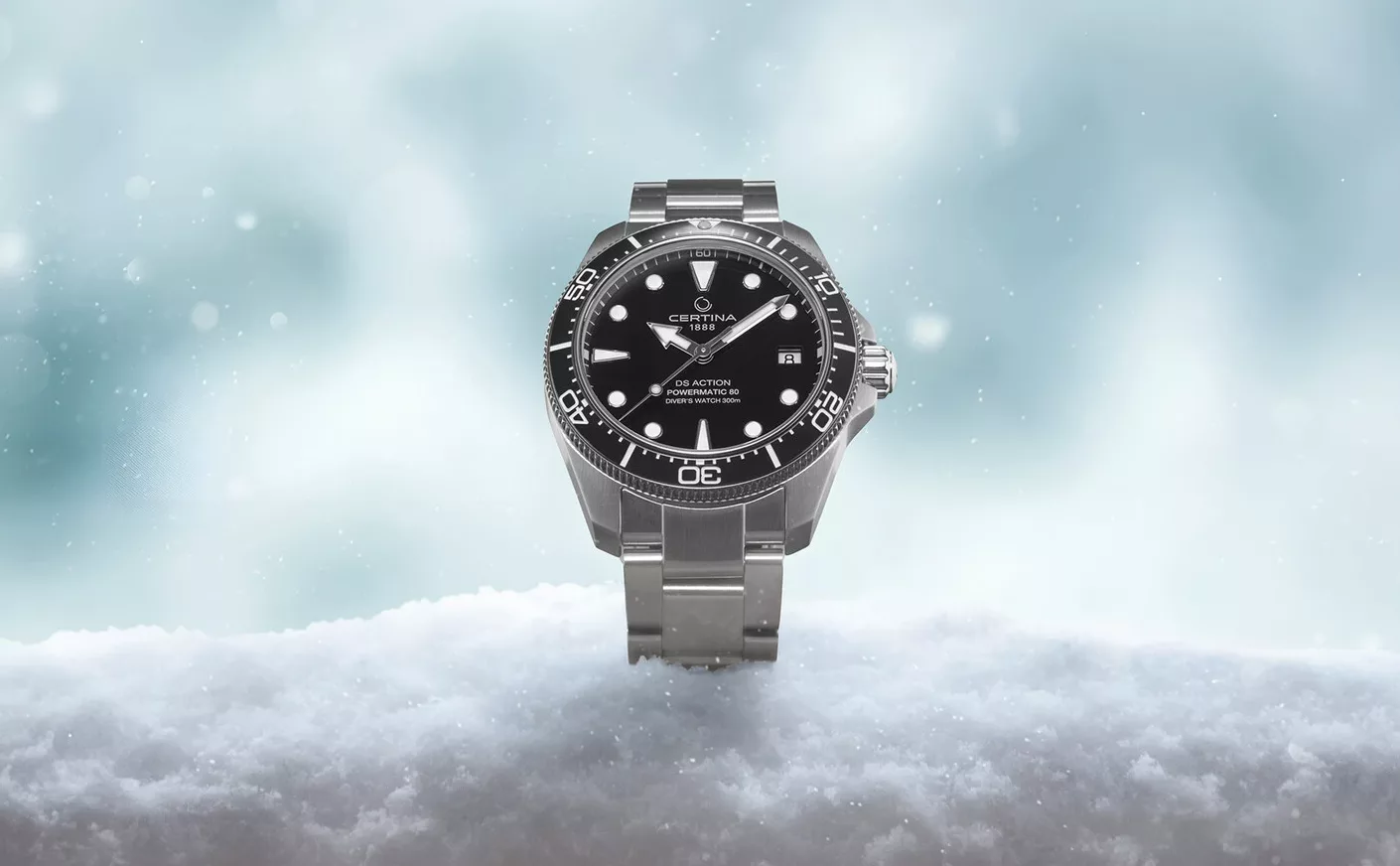 Certina DS Action Diver 38mm Powermatic 80 Black