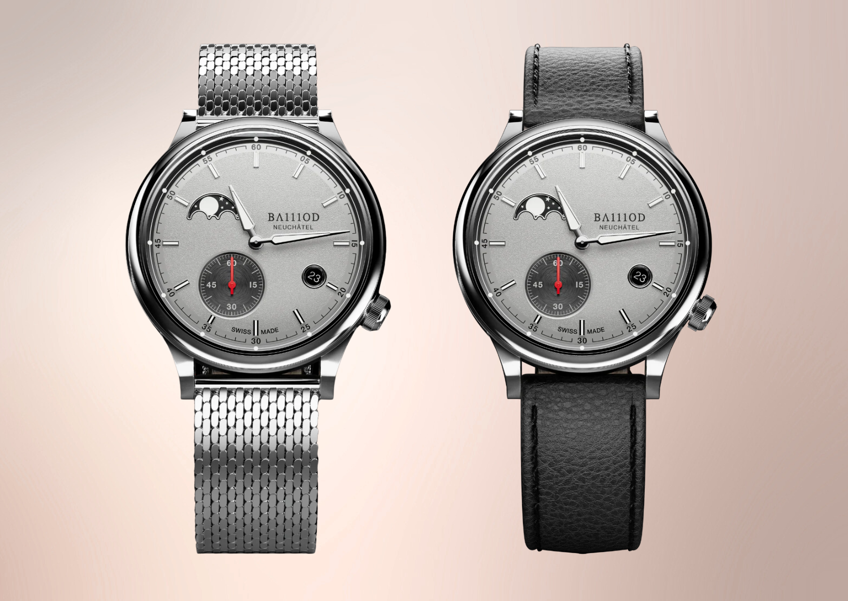 BA1110D Chapter 8 Moonphase strap options