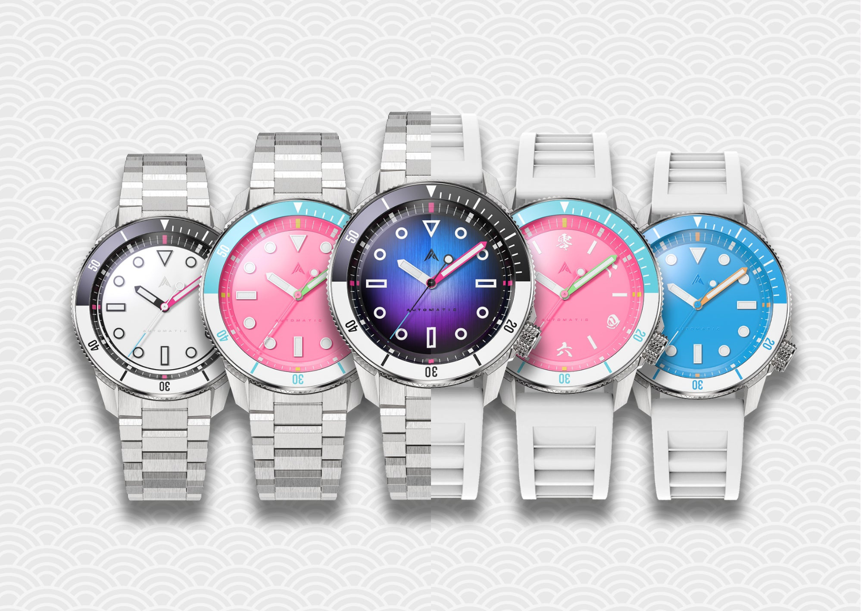 NAMICA Shirahama 2 straps and bracelet options