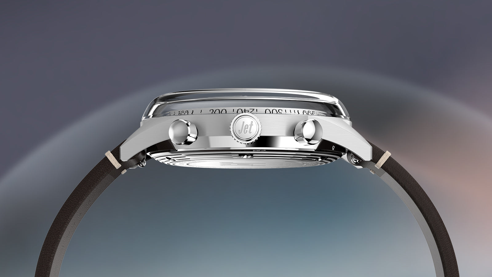 Timex Marlin Jet Quartz Chronograph glassbox