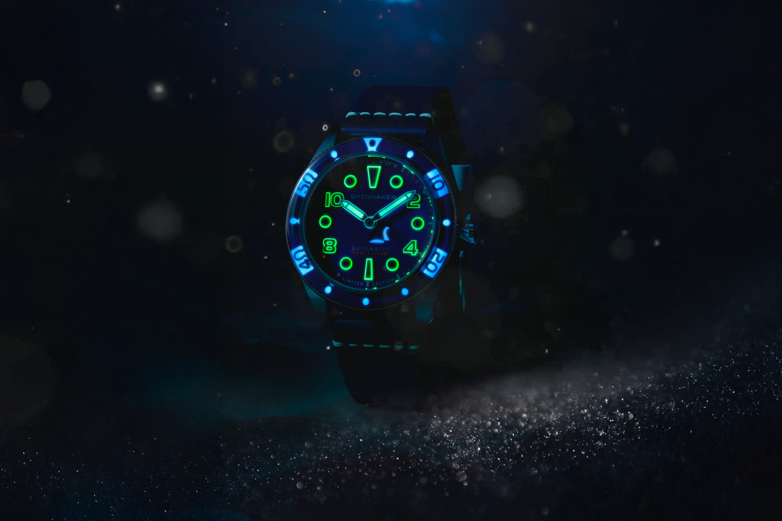 Spinnaker Fleuss Nessie Pearl Diver Limited Edition lume