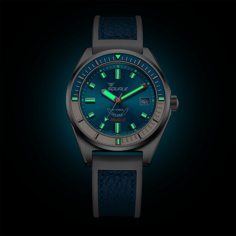 Squale Matic S lume shot