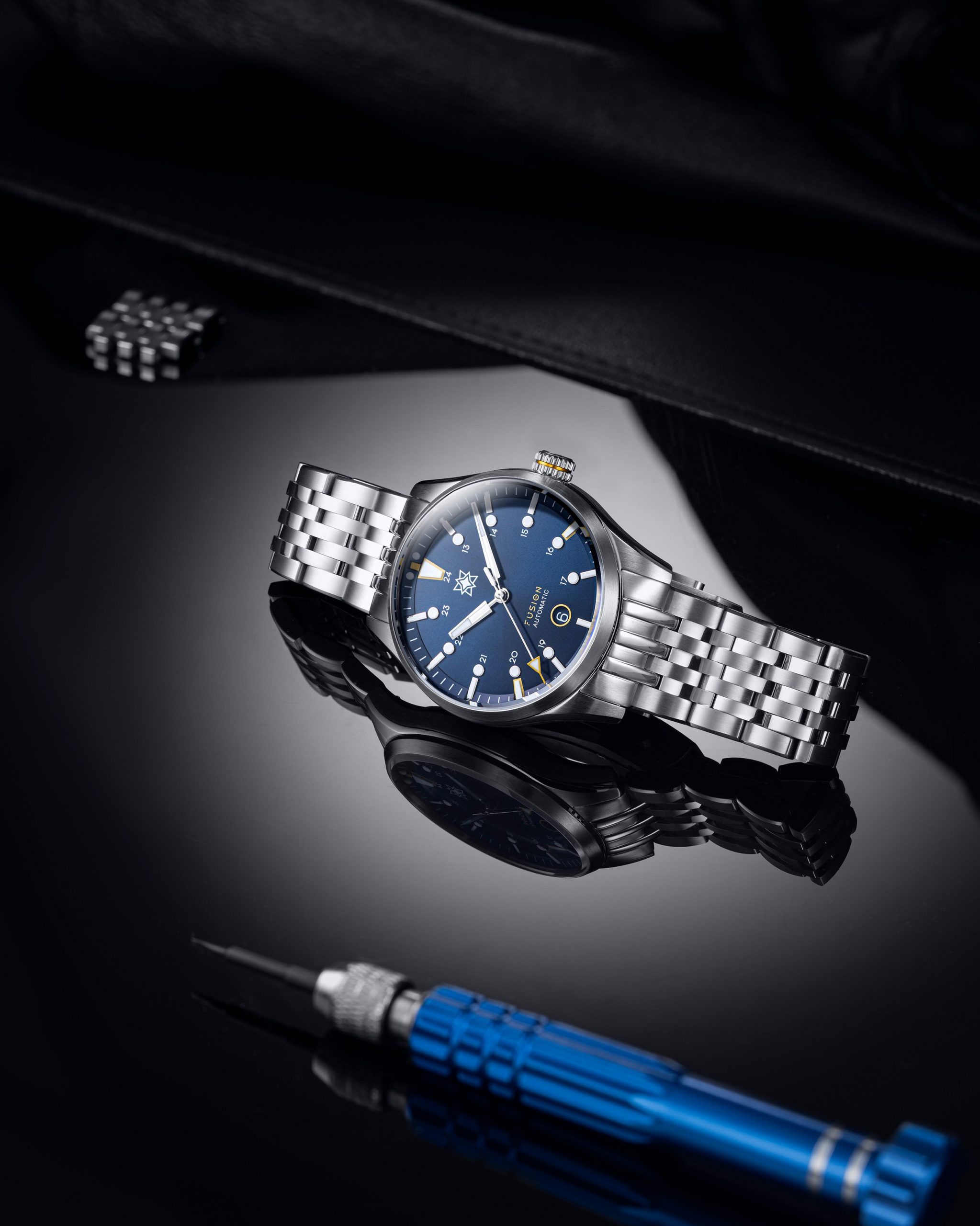 Second Hour The Fusion Blue colour