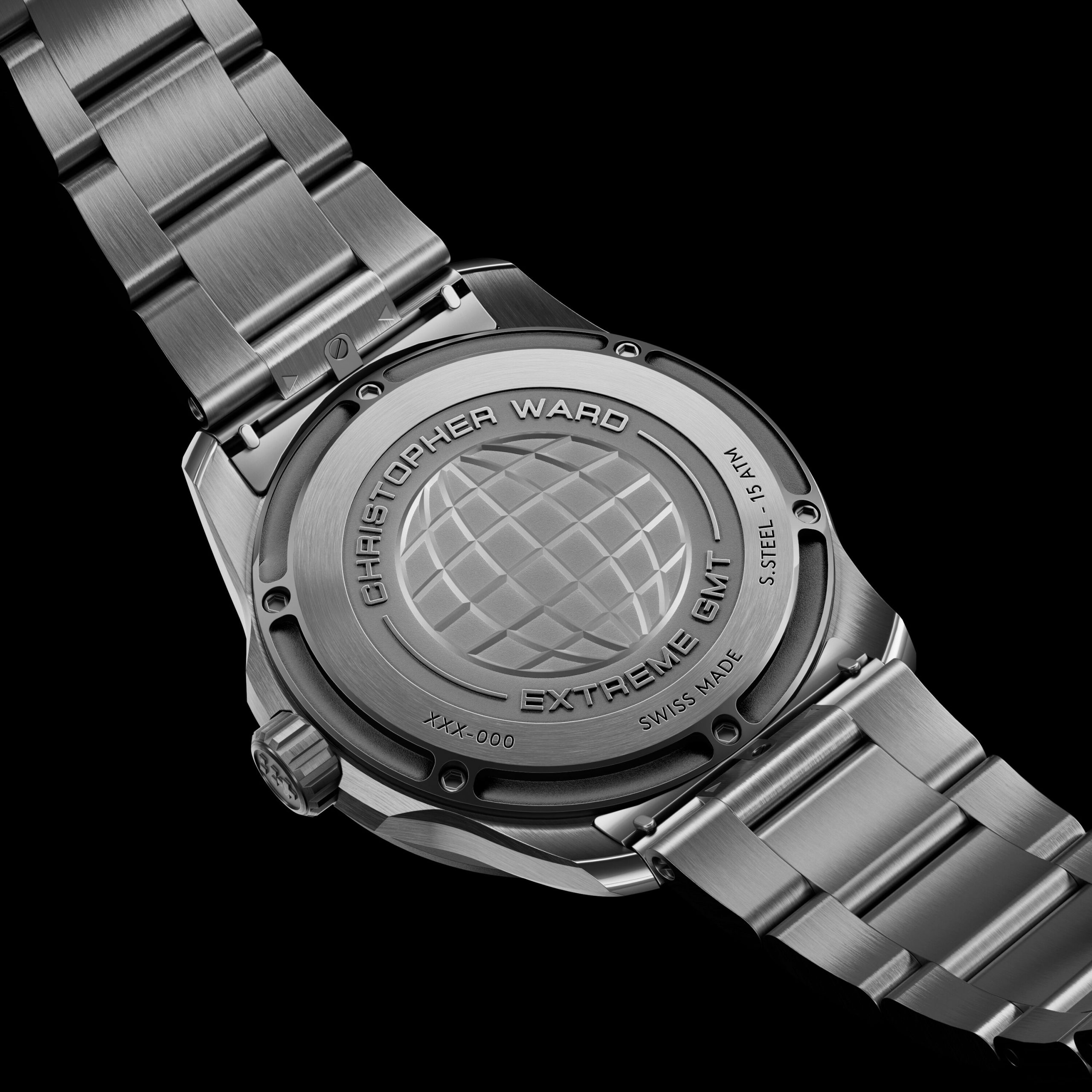 Christopher Ward C63 Sealander Extreme GMT caseback