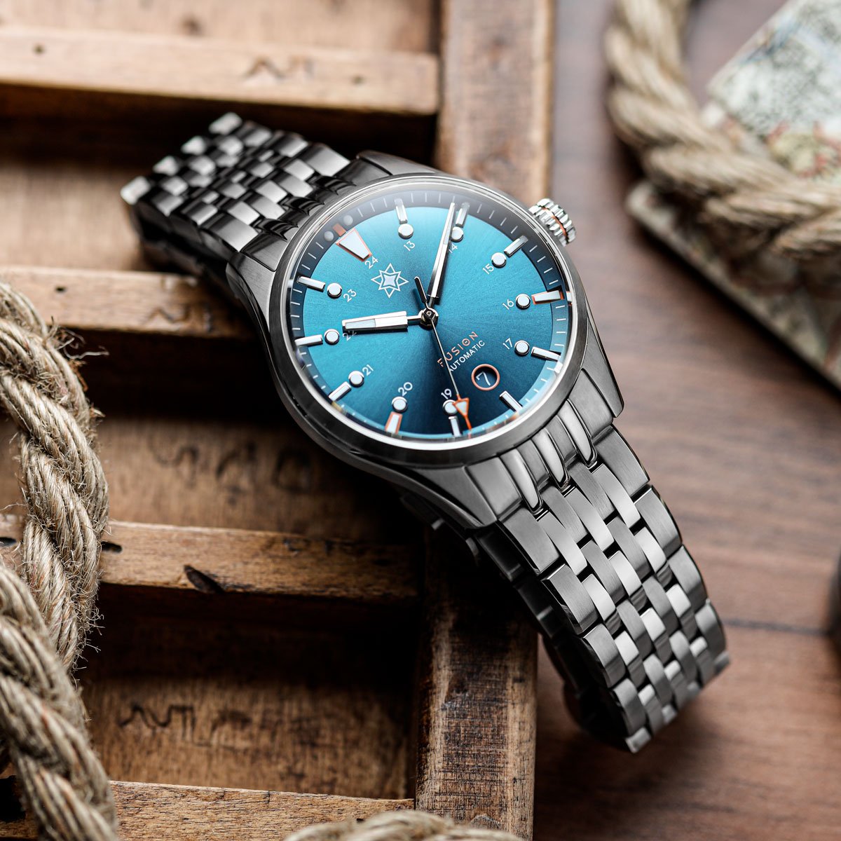 Second Hour The Fusion Petrol colour