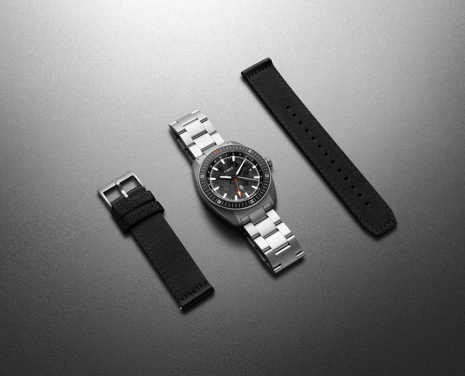 The James Brand × Timex Automatic GMT