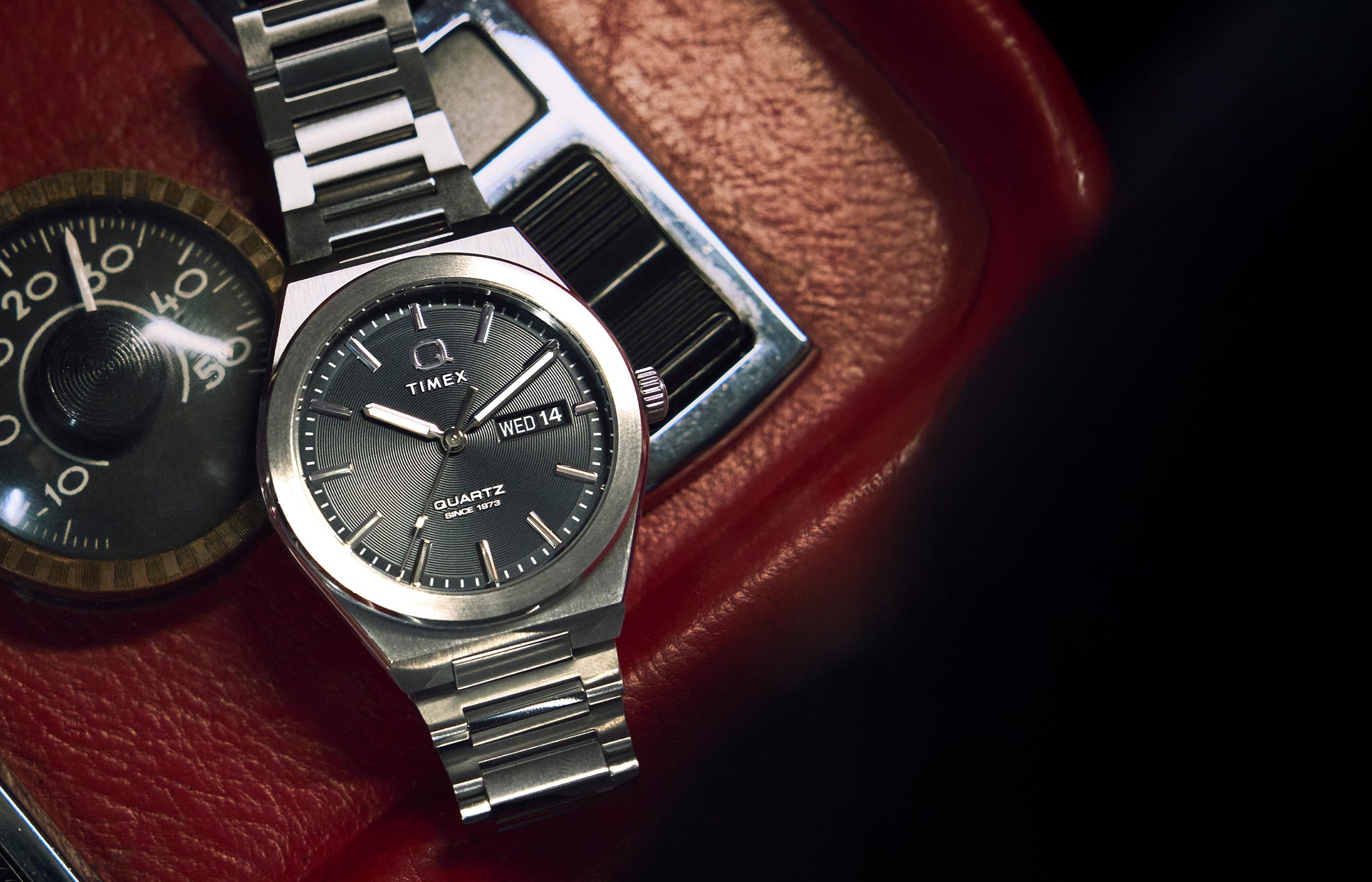 Peanuts x Q Timex Chronograph 40 mm (TW2Y45300)