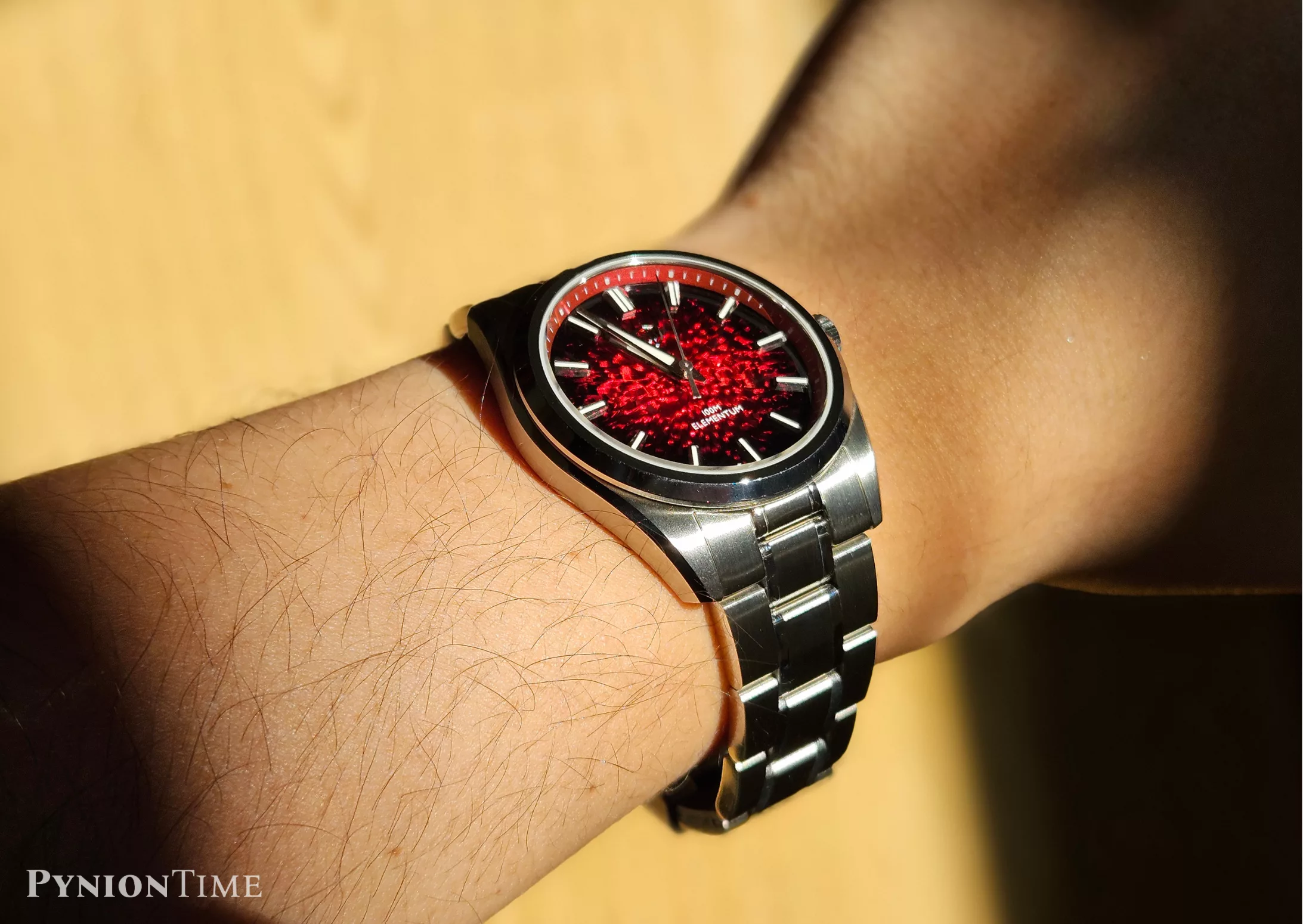 Watchdives WD0003C under sunlight