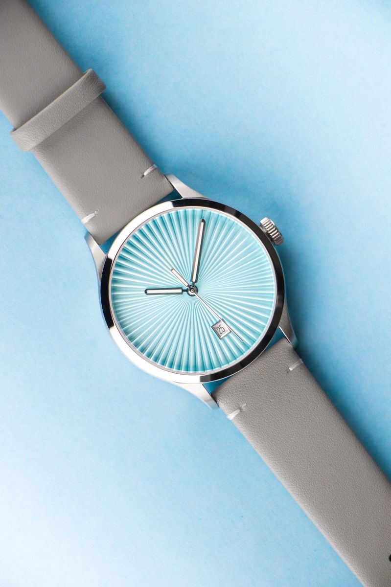 Mezei Watch Company Arctic Blue