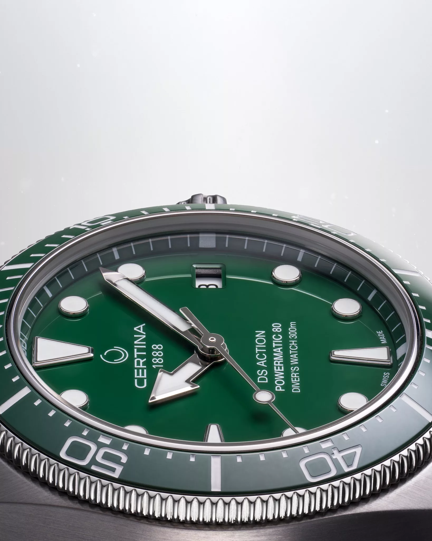 Certina DS Action Diver 38mm ceramic bezel
