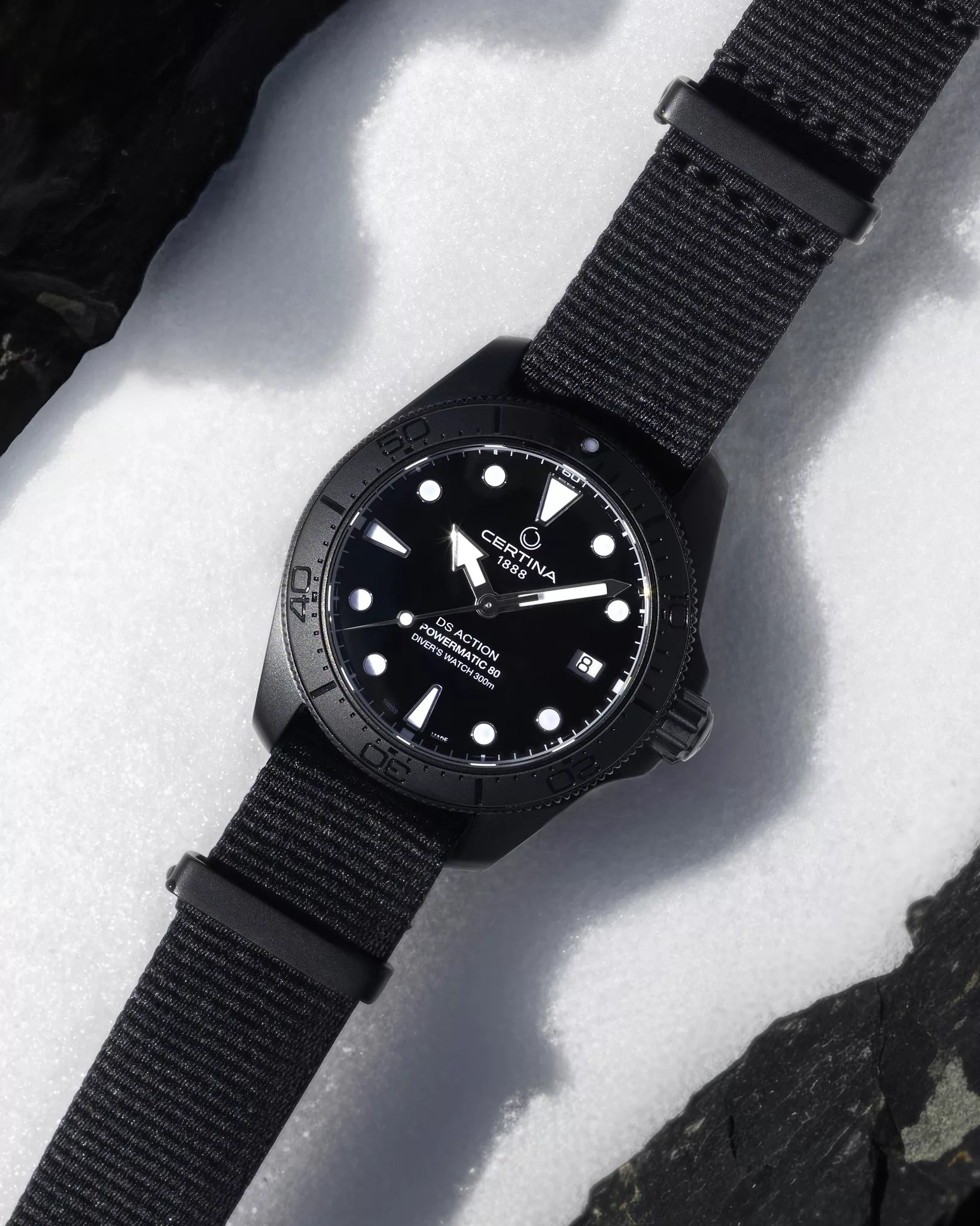 Certina DS Action Diver 38mm Blacked-Out PVD