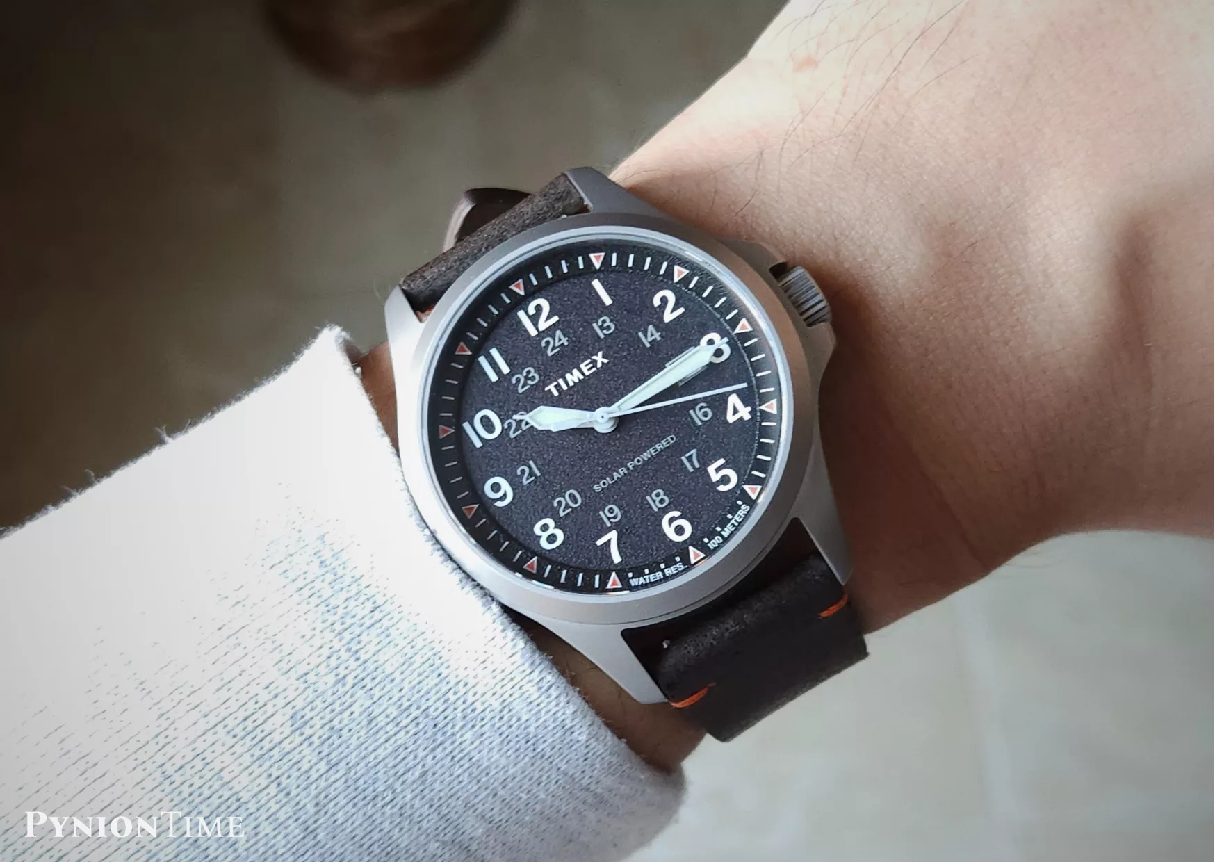 Timex Expedition North Field Solar on wrist