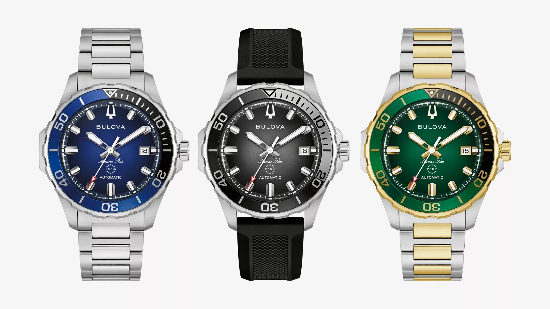 Bulova Marine Star Series B lineup