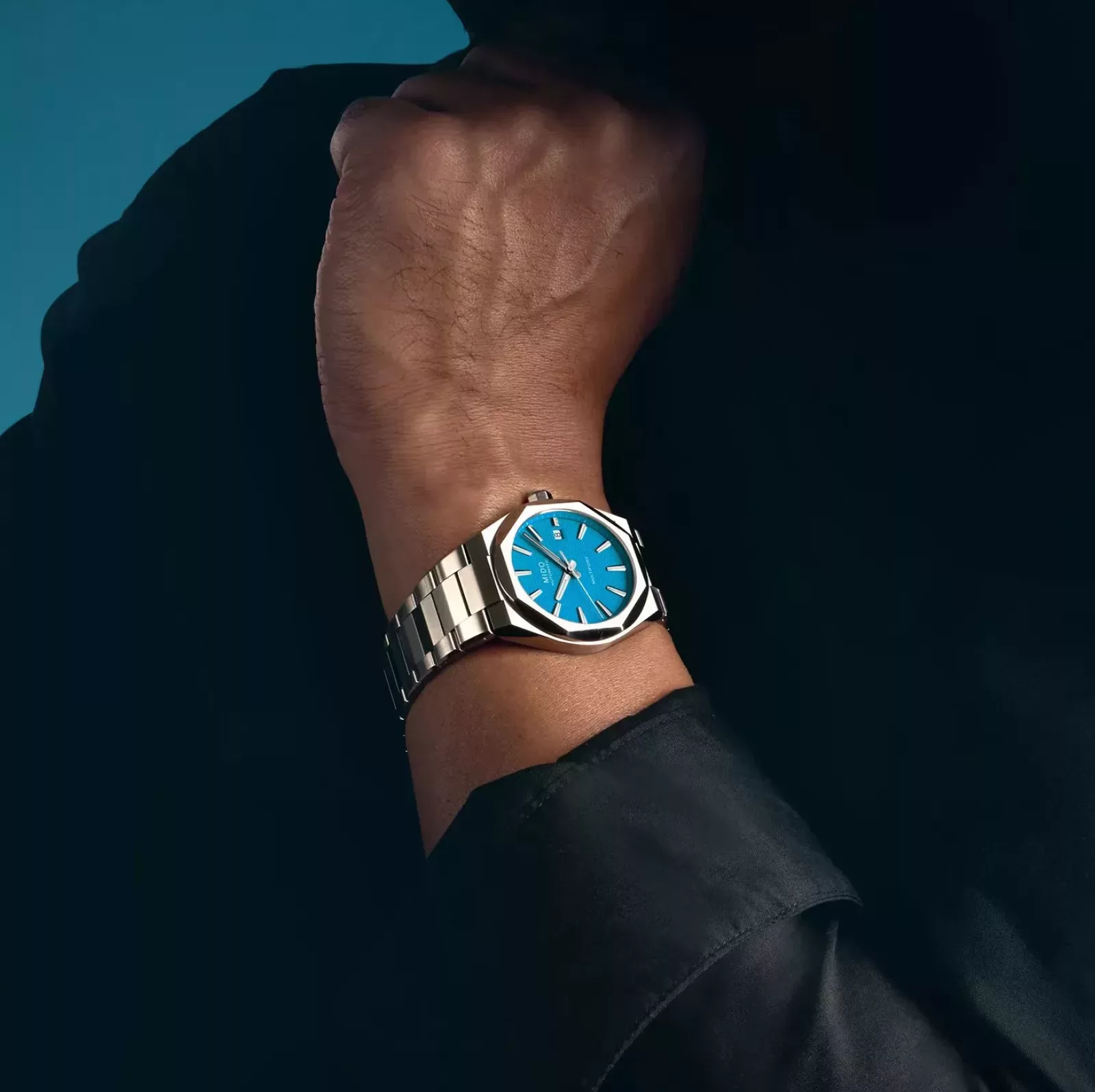 Mido Multifort 8 One Crown on wrist