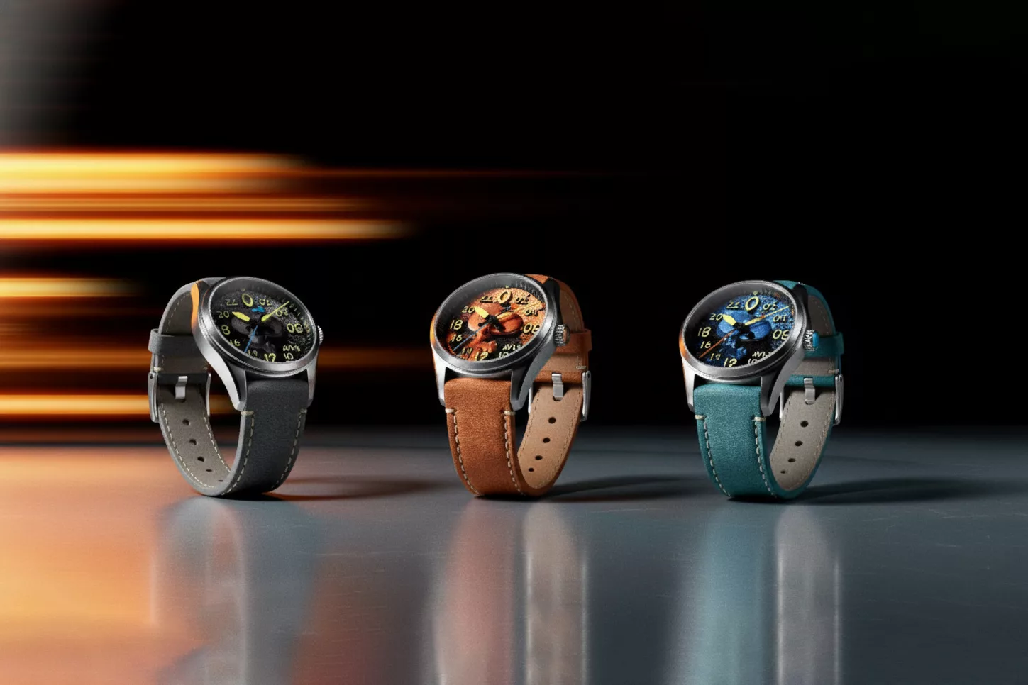 AVI-8 Spitfire Peanuts Snoopy Flying Ace 24-Hour Automatic