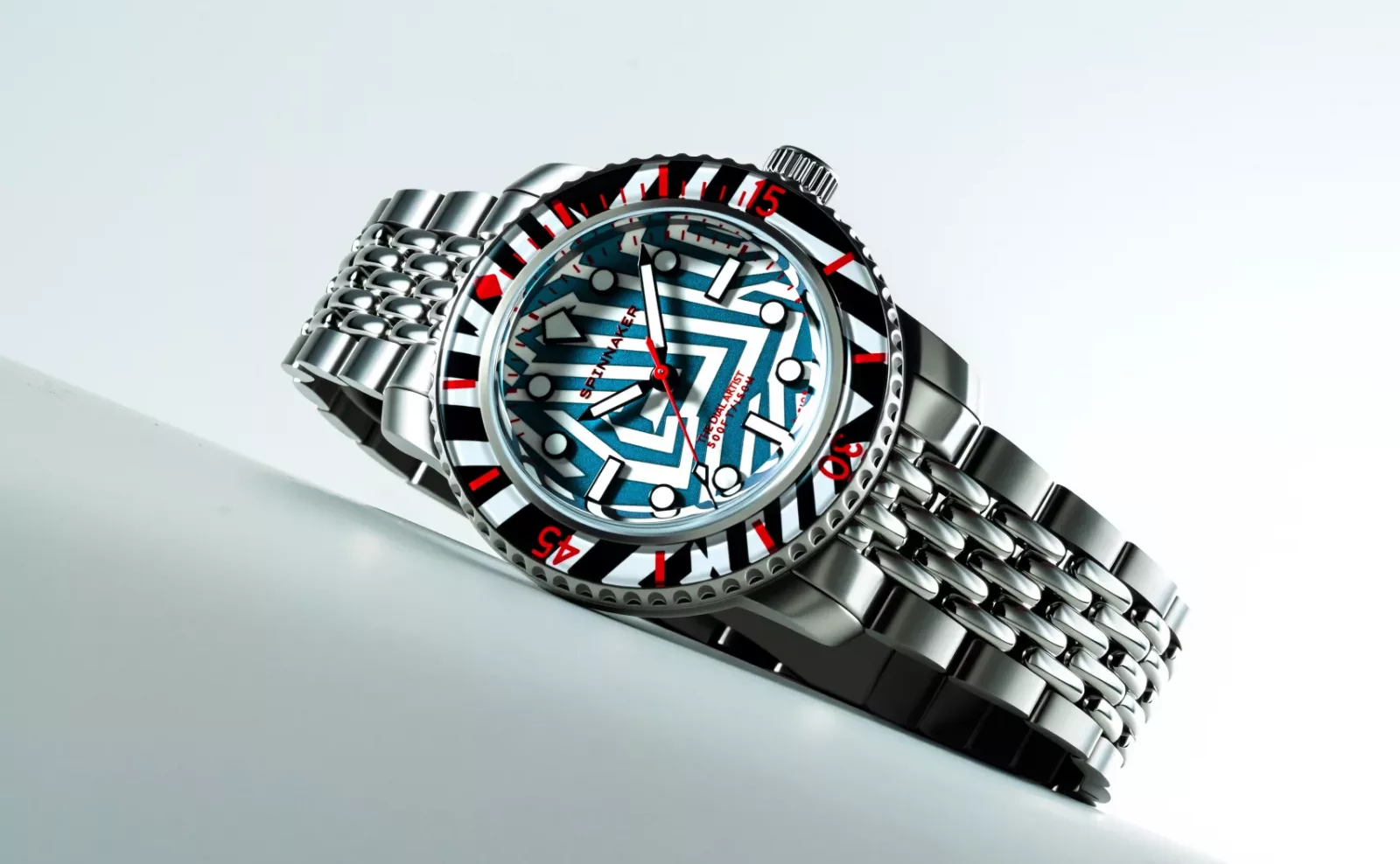 Spinnaker Fleuss 40 Automatic Razzle Dazzle