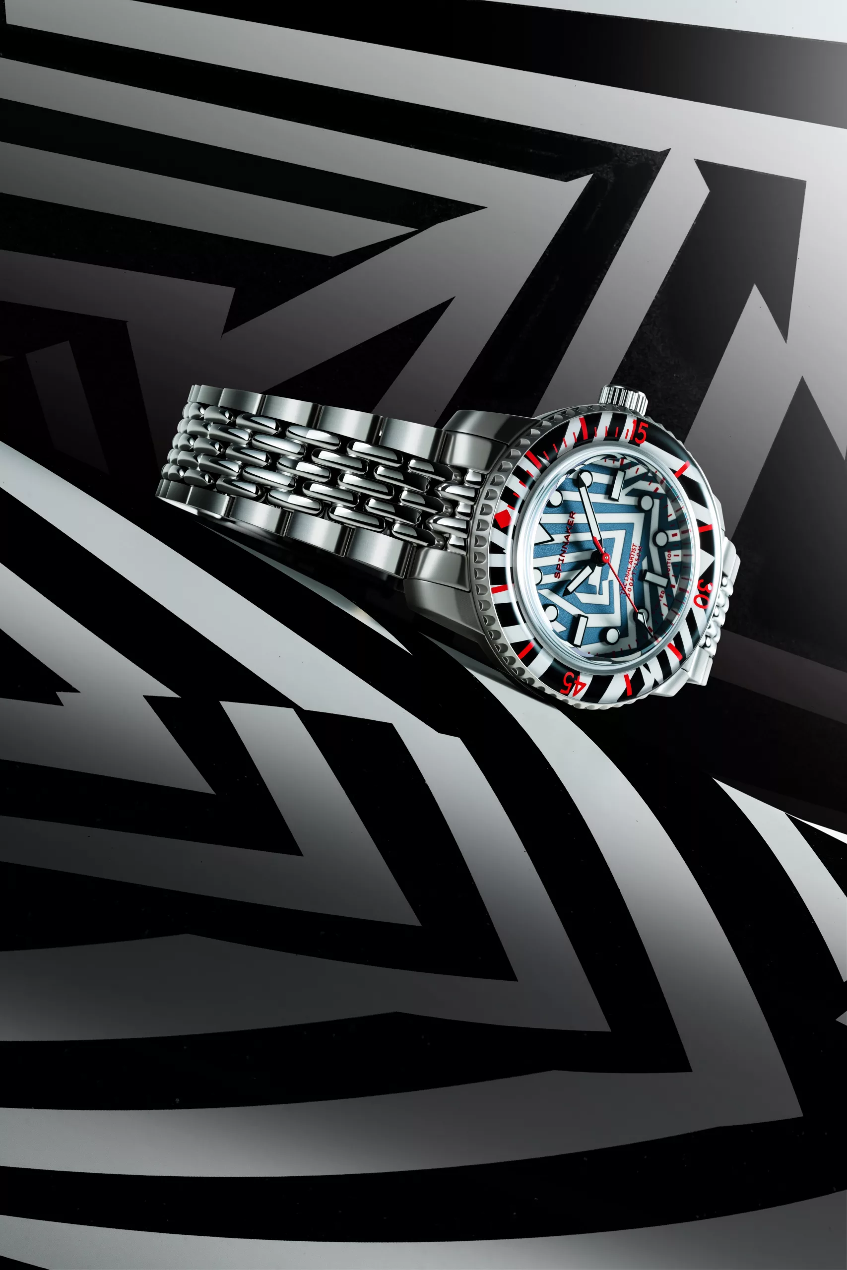 Spinnaker Fleuss 40 Automatic Razzle Dazzle