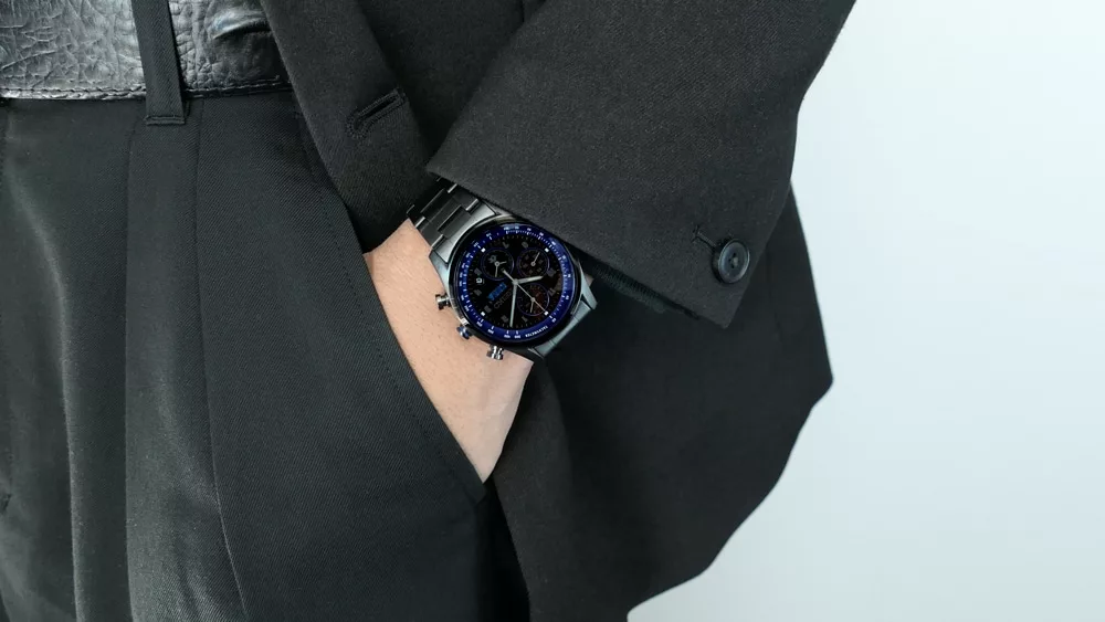 Seiko x Sega 65th Anniversary on wrist