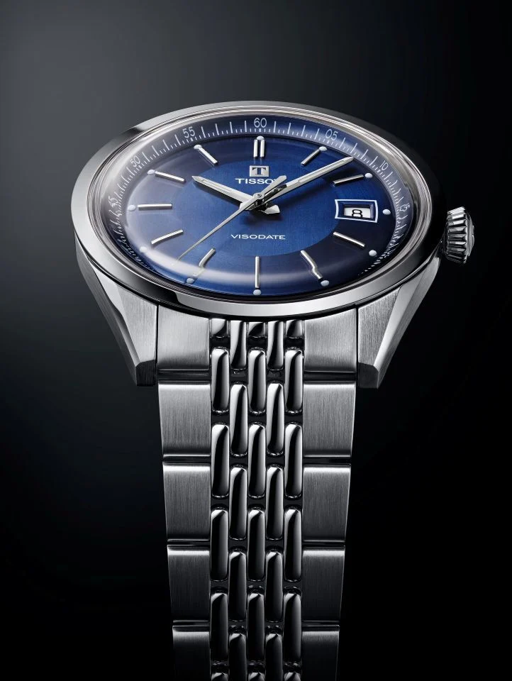 Tissot Visodate blue dial