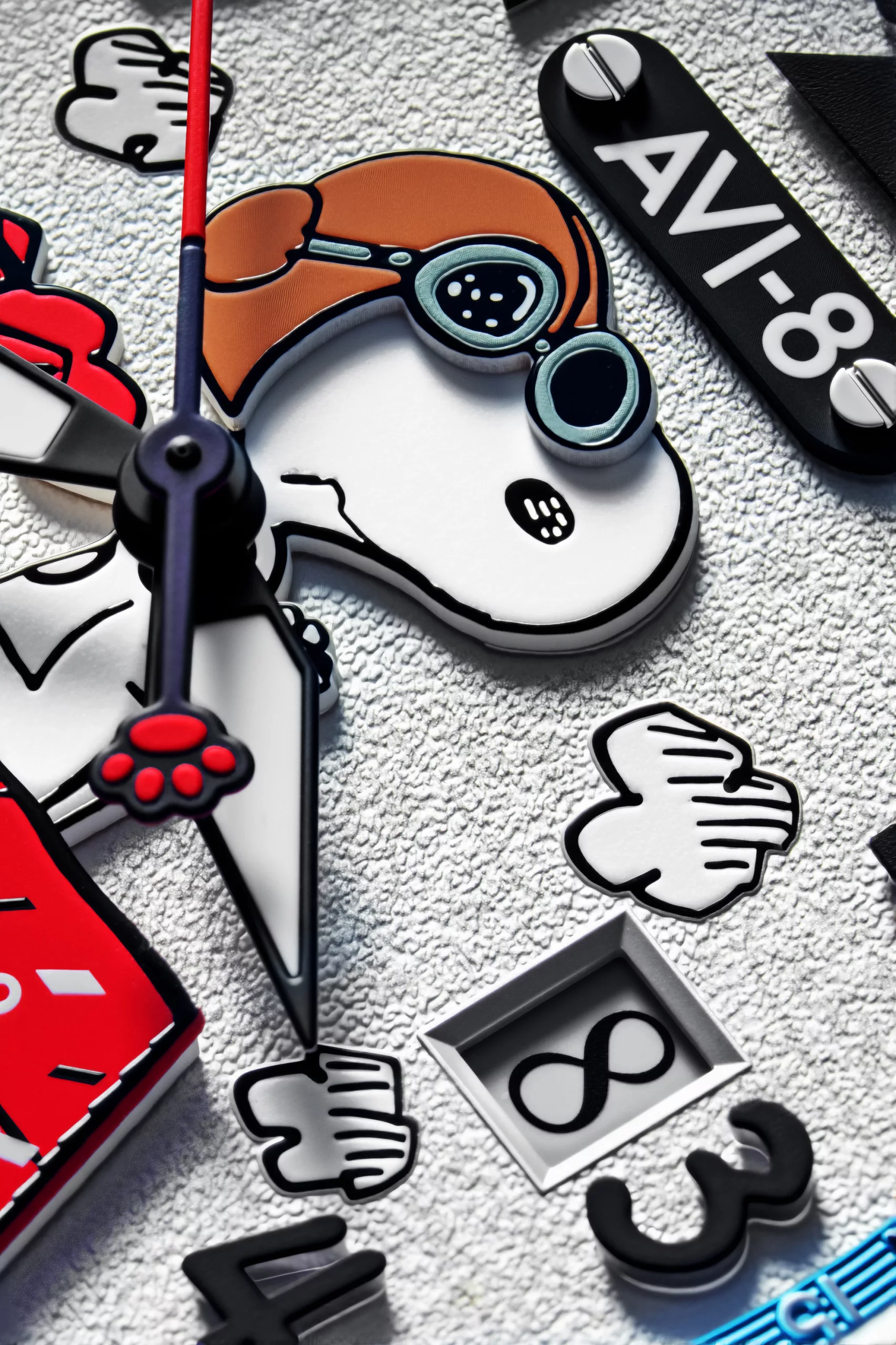 AVI-8 Hawker Hurricane McKellar Dual Time Snoopy Flying Ace close-up