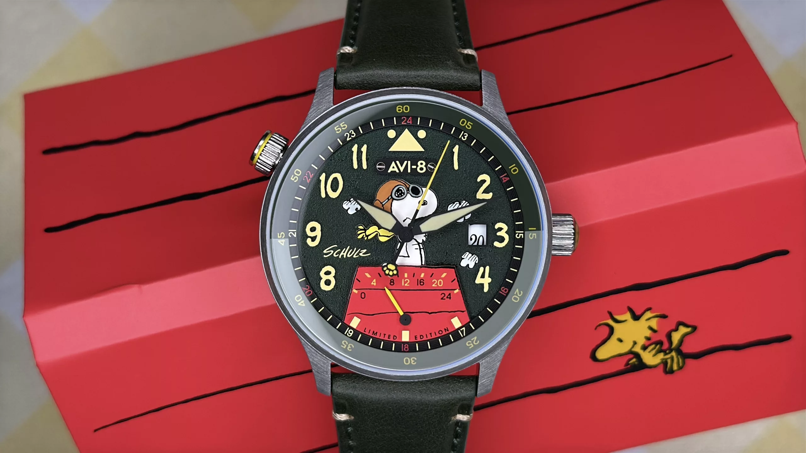 AVI-8 Hawker Hurricane McKellar Dual Time Snoopy Flying Ace close-up