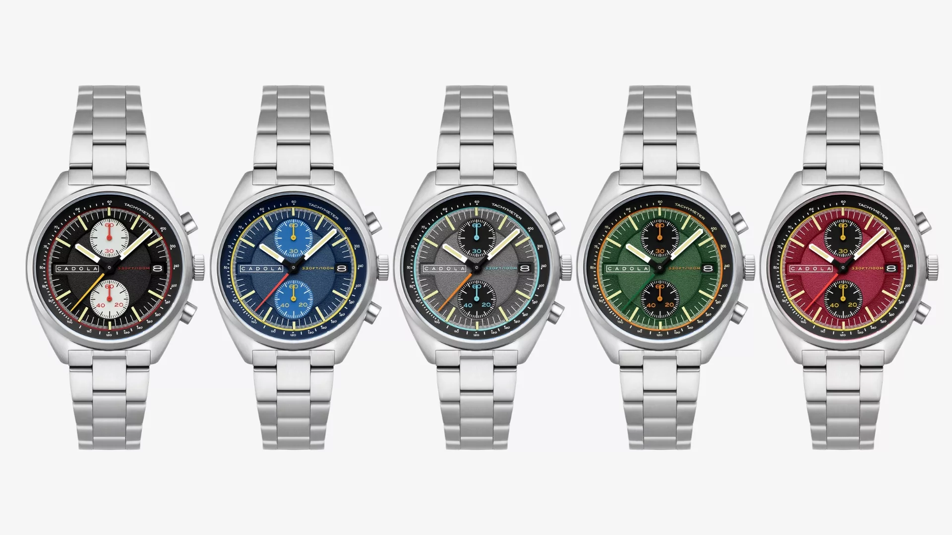 Cadola Slipstream Meca-Quartz Chronograph variants