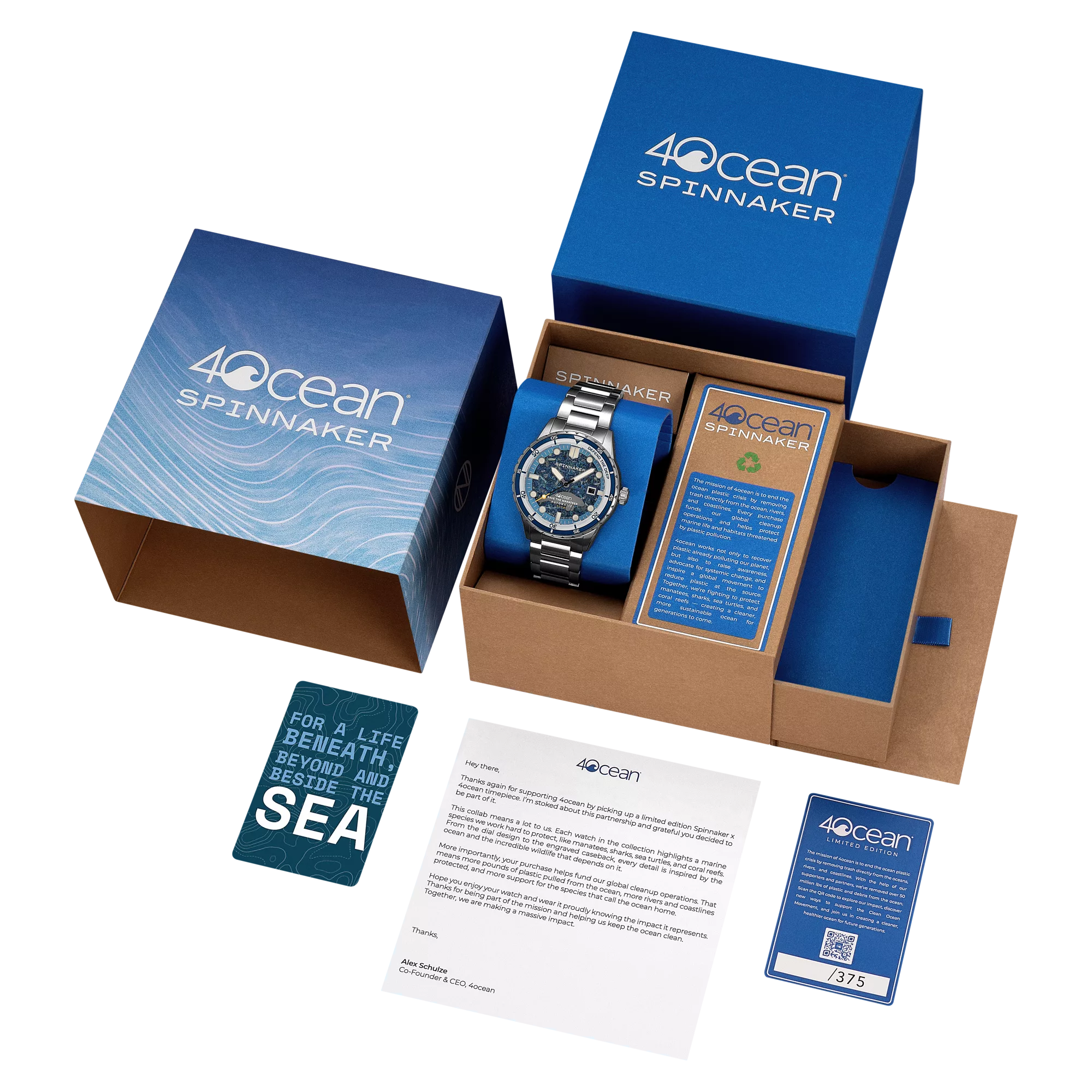 Spinnaker Hass Automatic 4ocean Limited Edition boxset