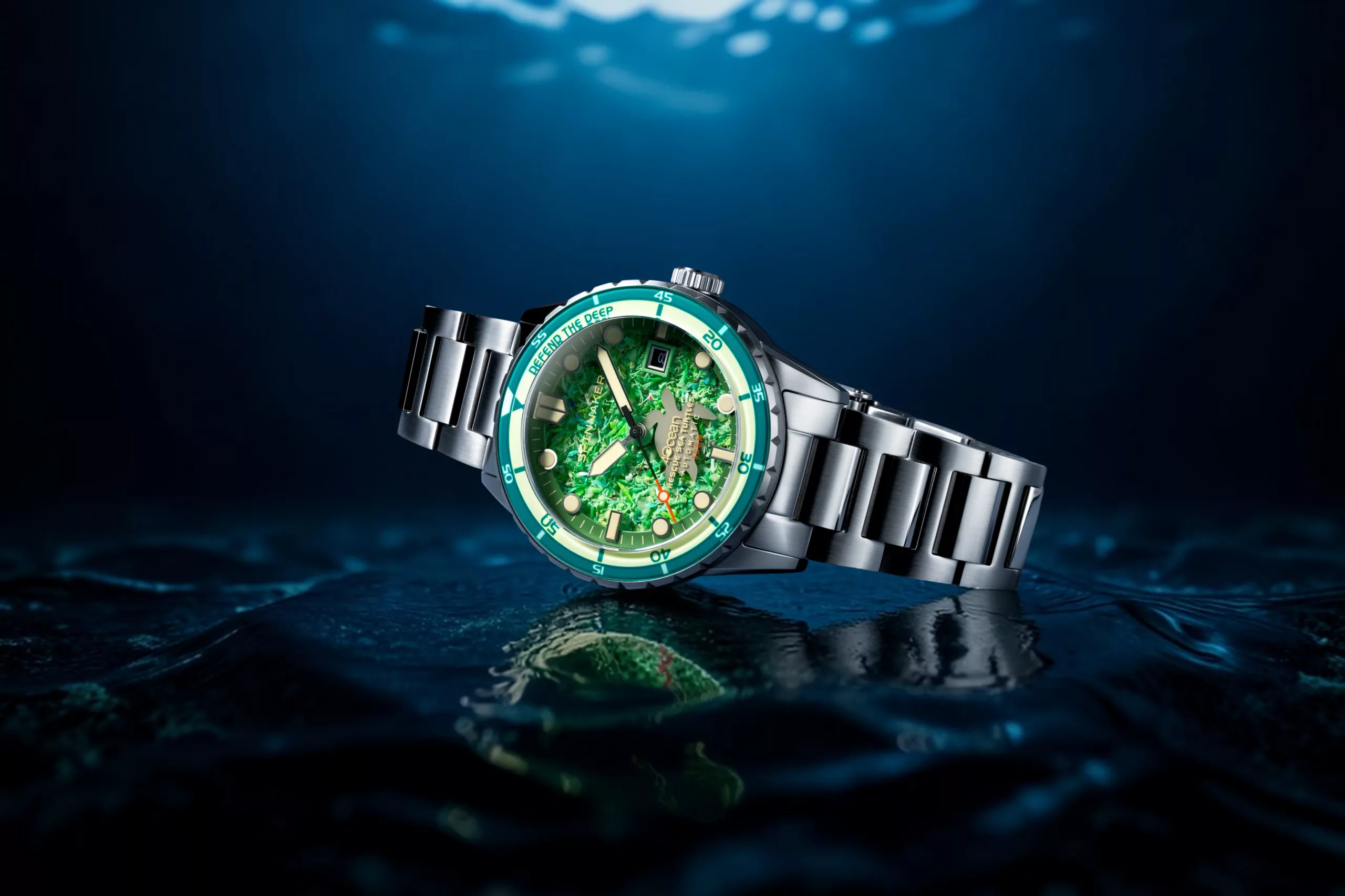 Spinnaker Hass Automatic 4ocean Limited Edition green dial