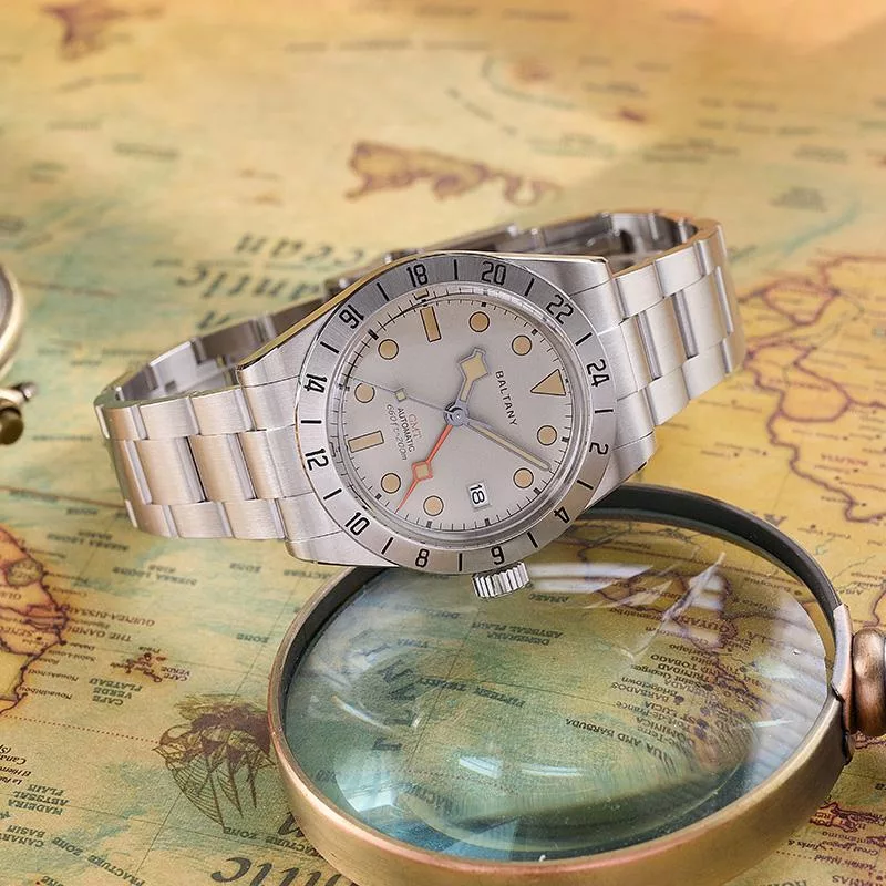 Baltany Affordable Retro NH34 GMT S6073AB