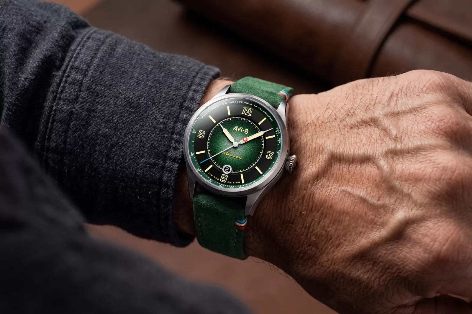 AVI-8 Flyboy Lafayette Automatic 110th Anniversary Limited Edition