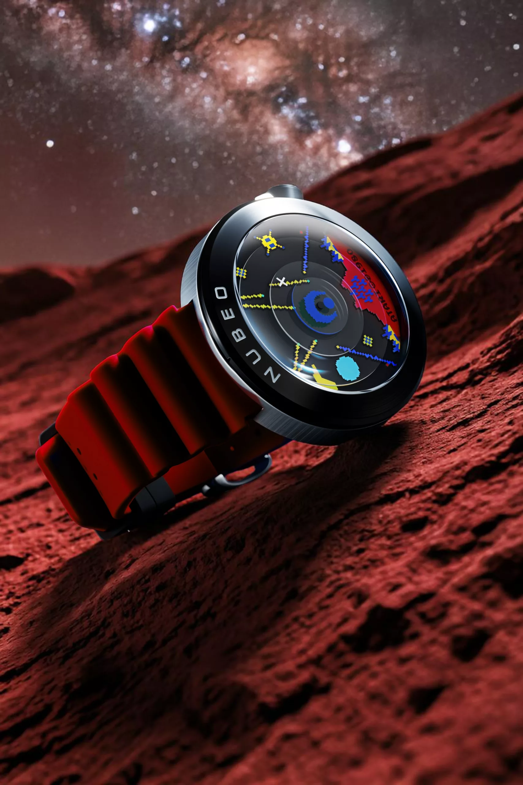 The Nubeo Ventana Automatic Atari Missile Command Limited Edition has got 20 ATM water resistance