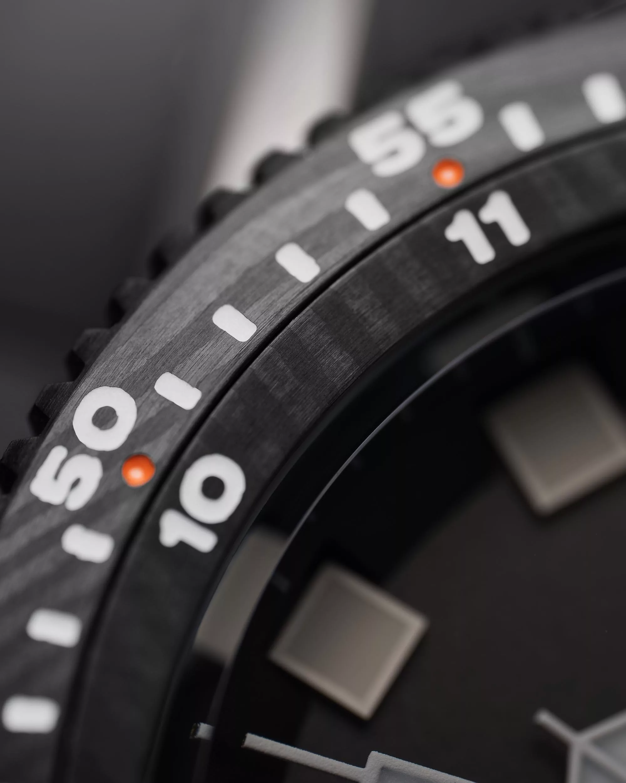 Nodus Sector Deep Damascus dial close-up