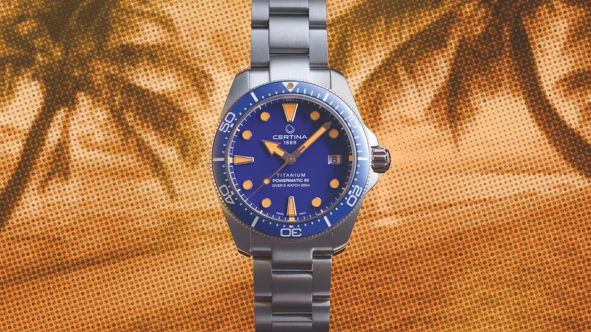 DS Action Diver 38mm Titanium Grey