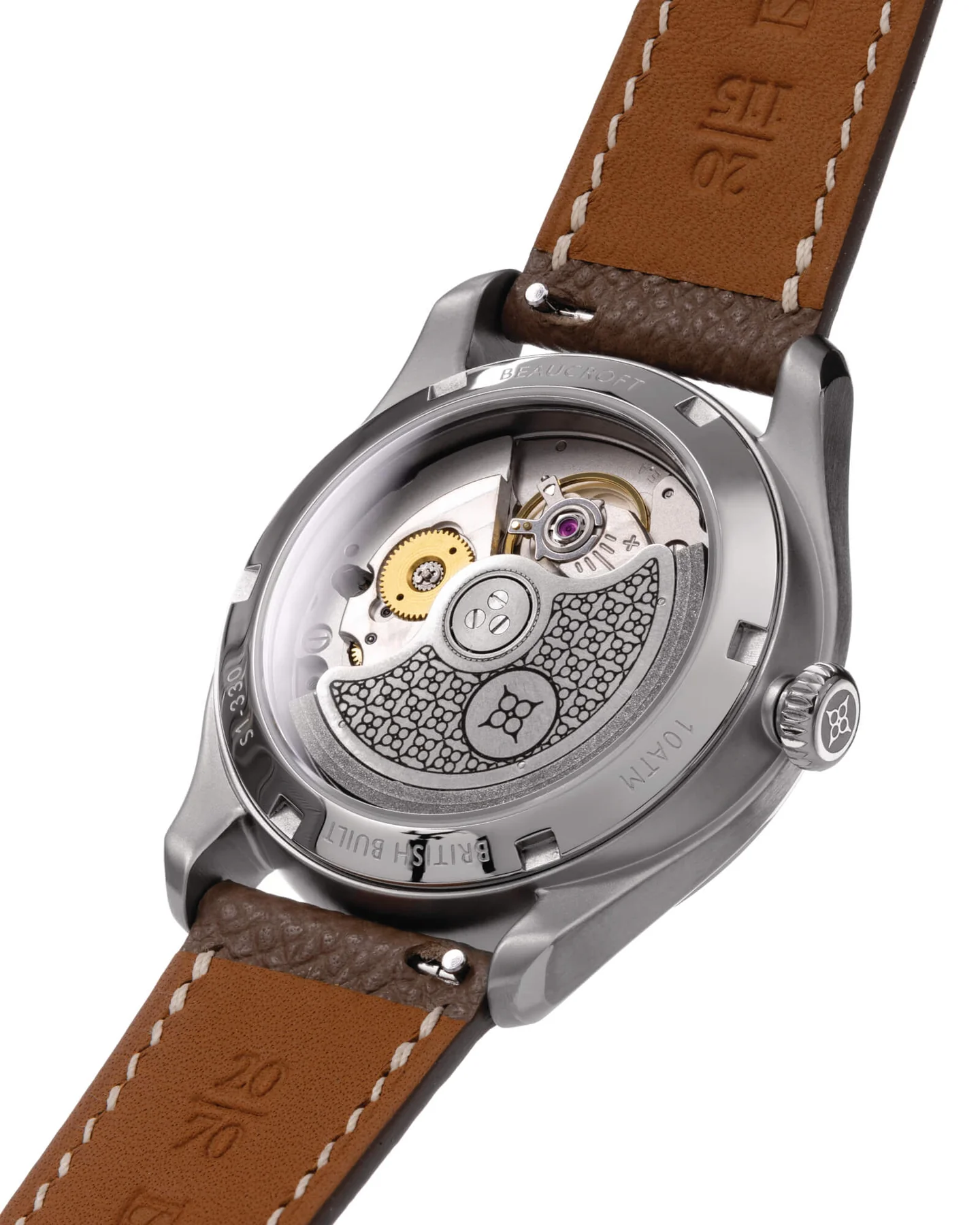 Beaucroft The Arc has an exhibition caseback