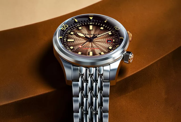 Spinnaker Bradner Automatic Guilloché Fumé Dial