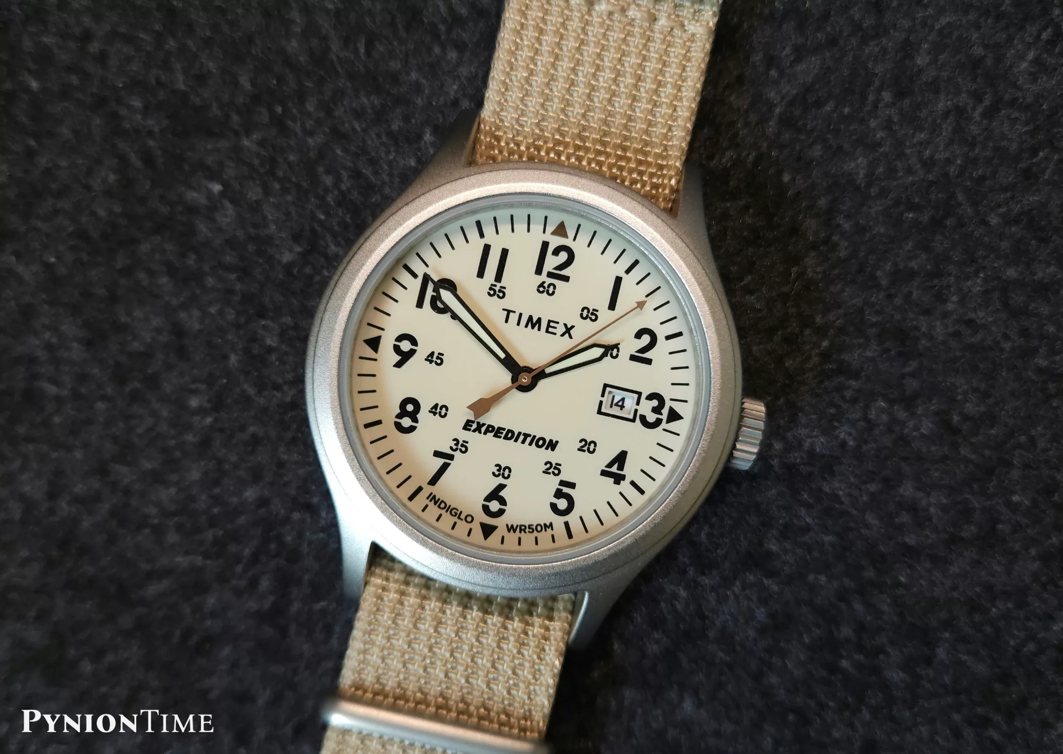 The Timex Expedition TW4B30100 has got a quartz movement powered by a battery