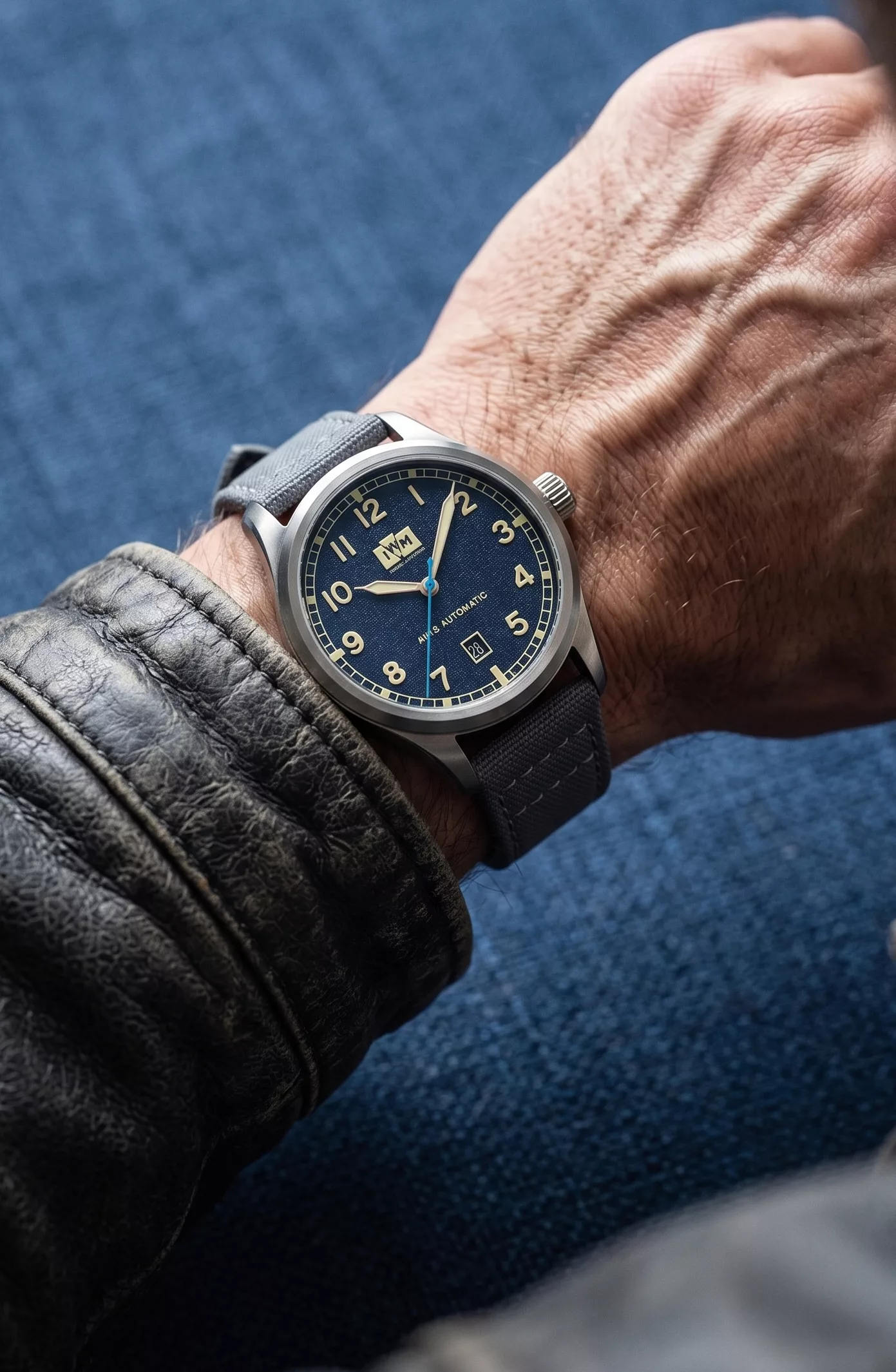 AVI-8 Flyboy Engineer Imperial War Museums Fieldmaster Edition on wrist