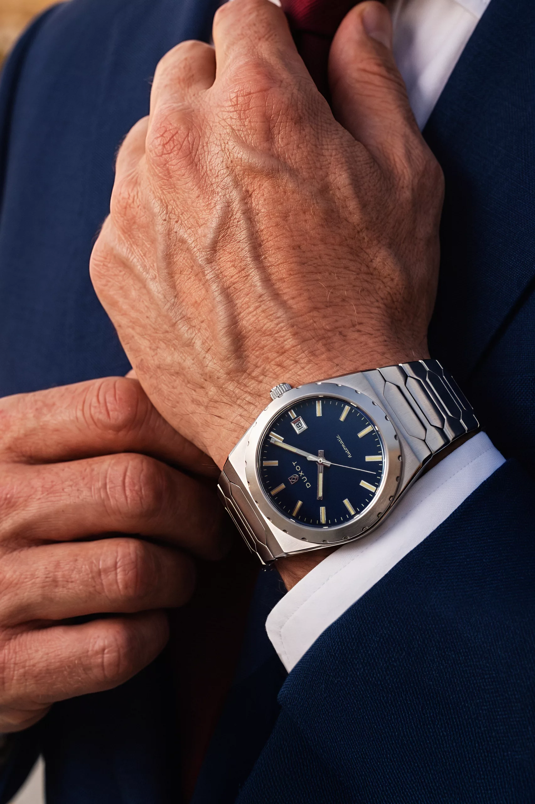 Duxot Taranto on wrist