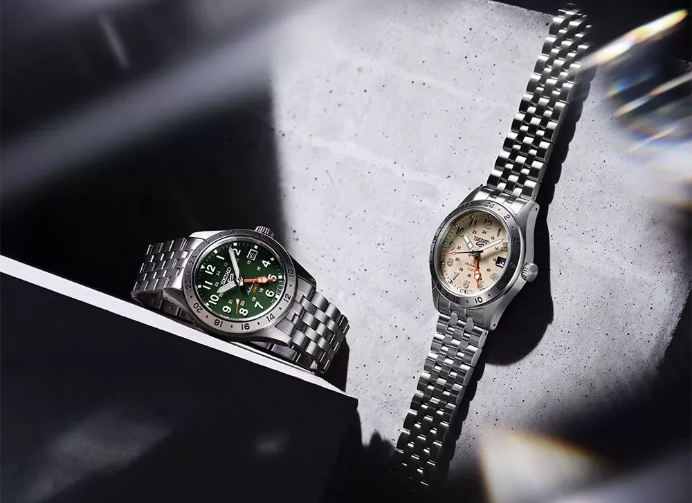 The Seiko 5 Sports Field GMT Finally Ditches Black and White