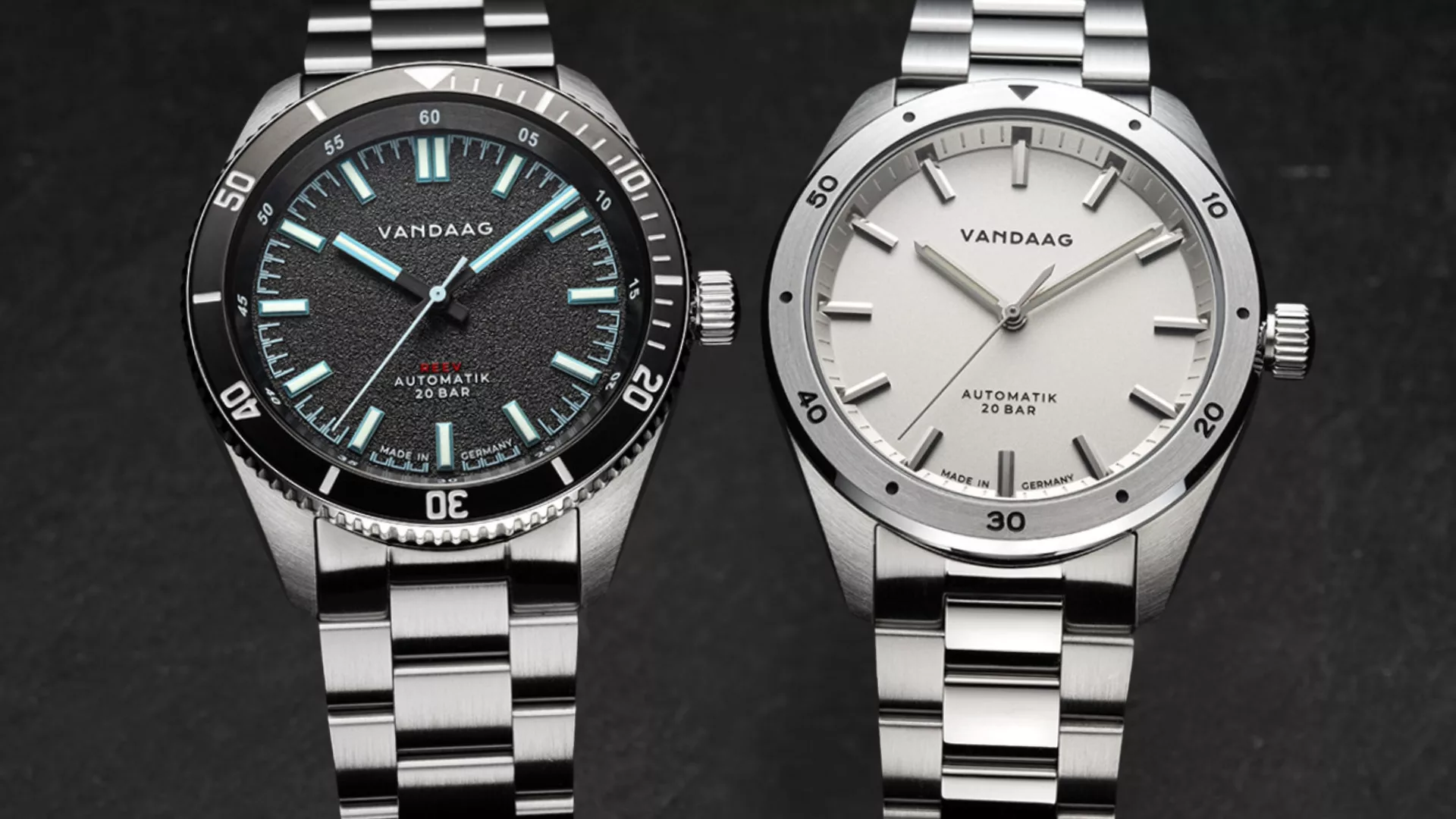 VANDAAG Introduces the REEV Collection With Two Distinct Automatic Watches