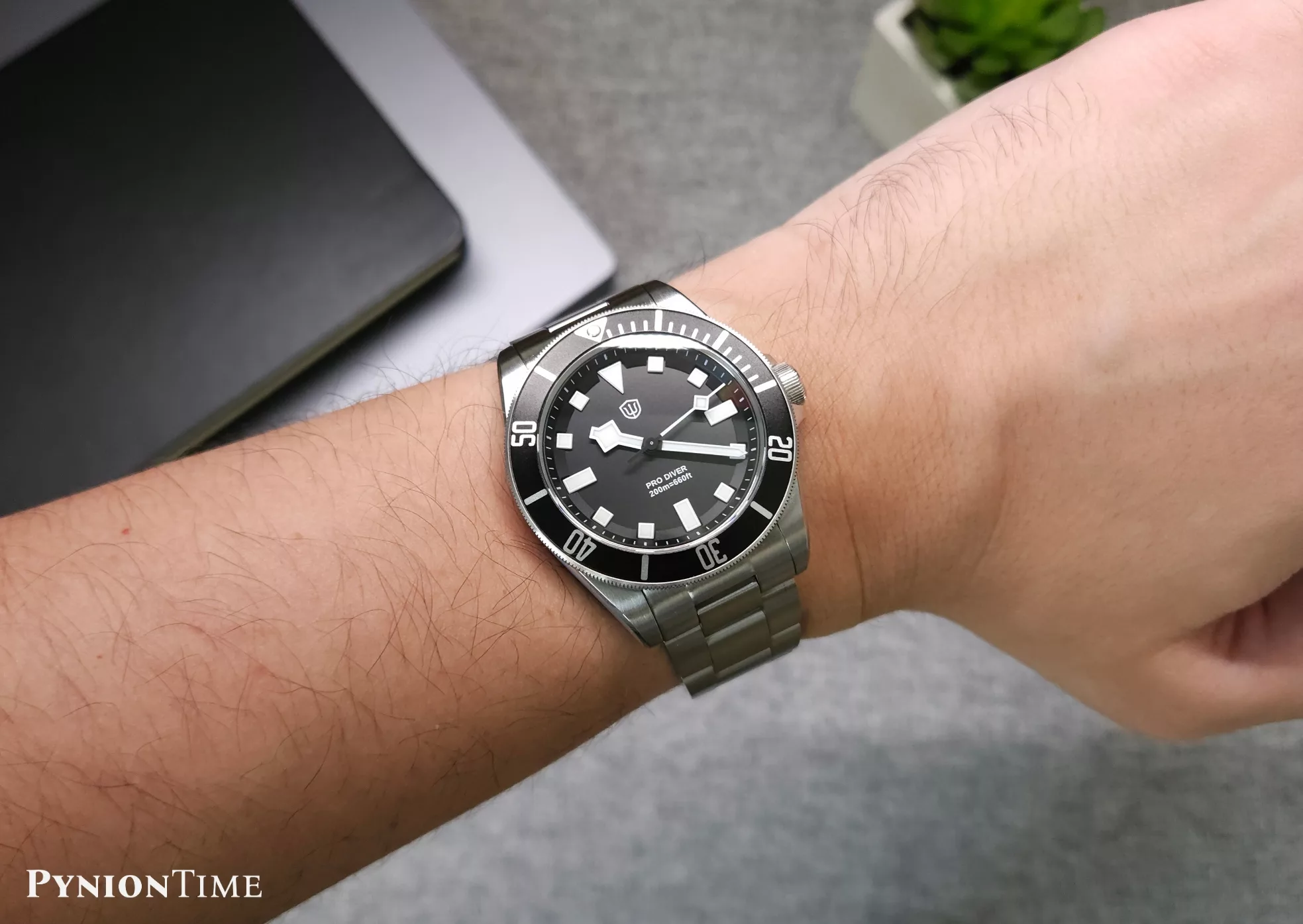 The WD1969 Pro on my wrist, the case and dial finishing giving that premium-at-a-glance feel