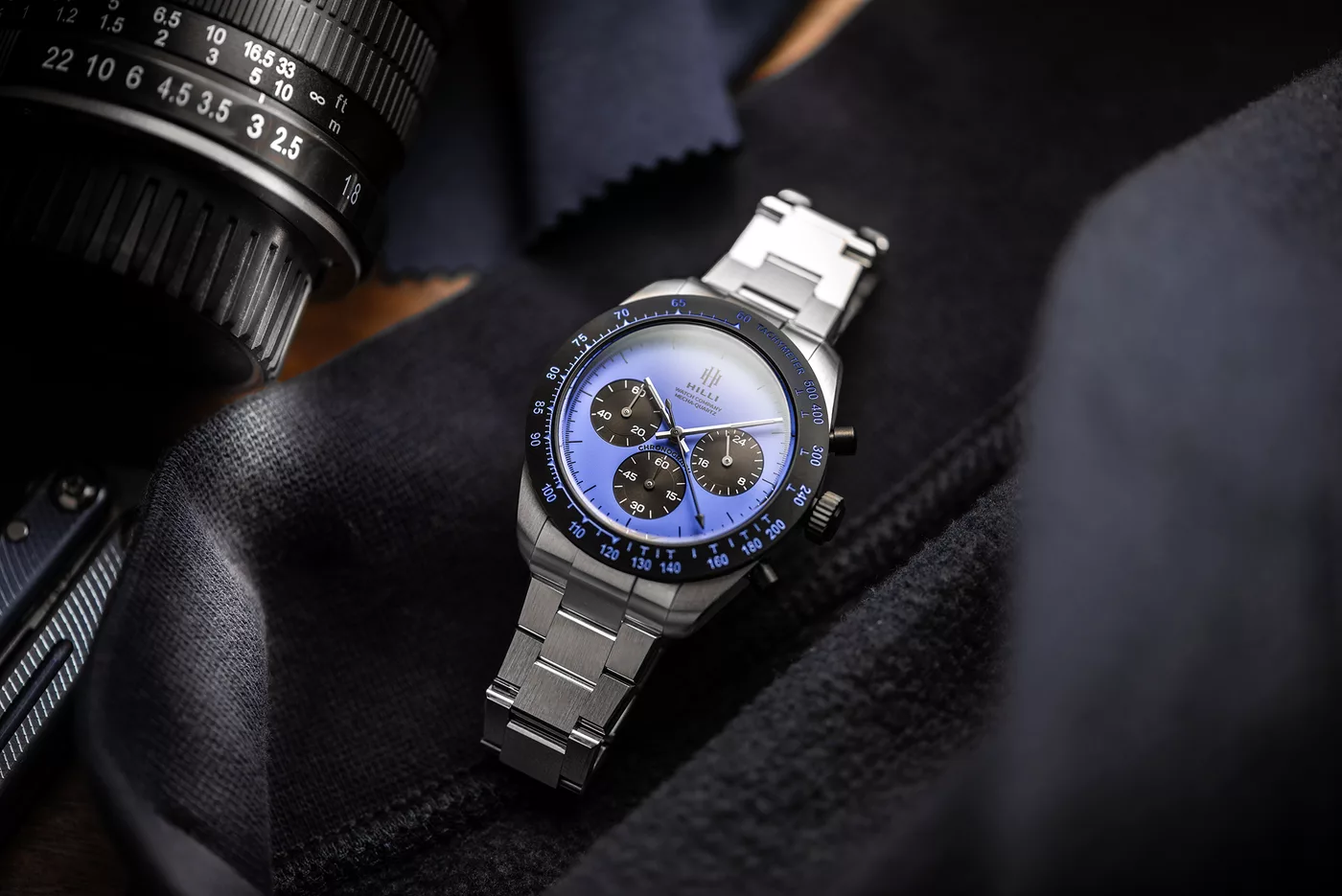 It features a ceramic bezel color-matched to each dial instead of one shared black insert