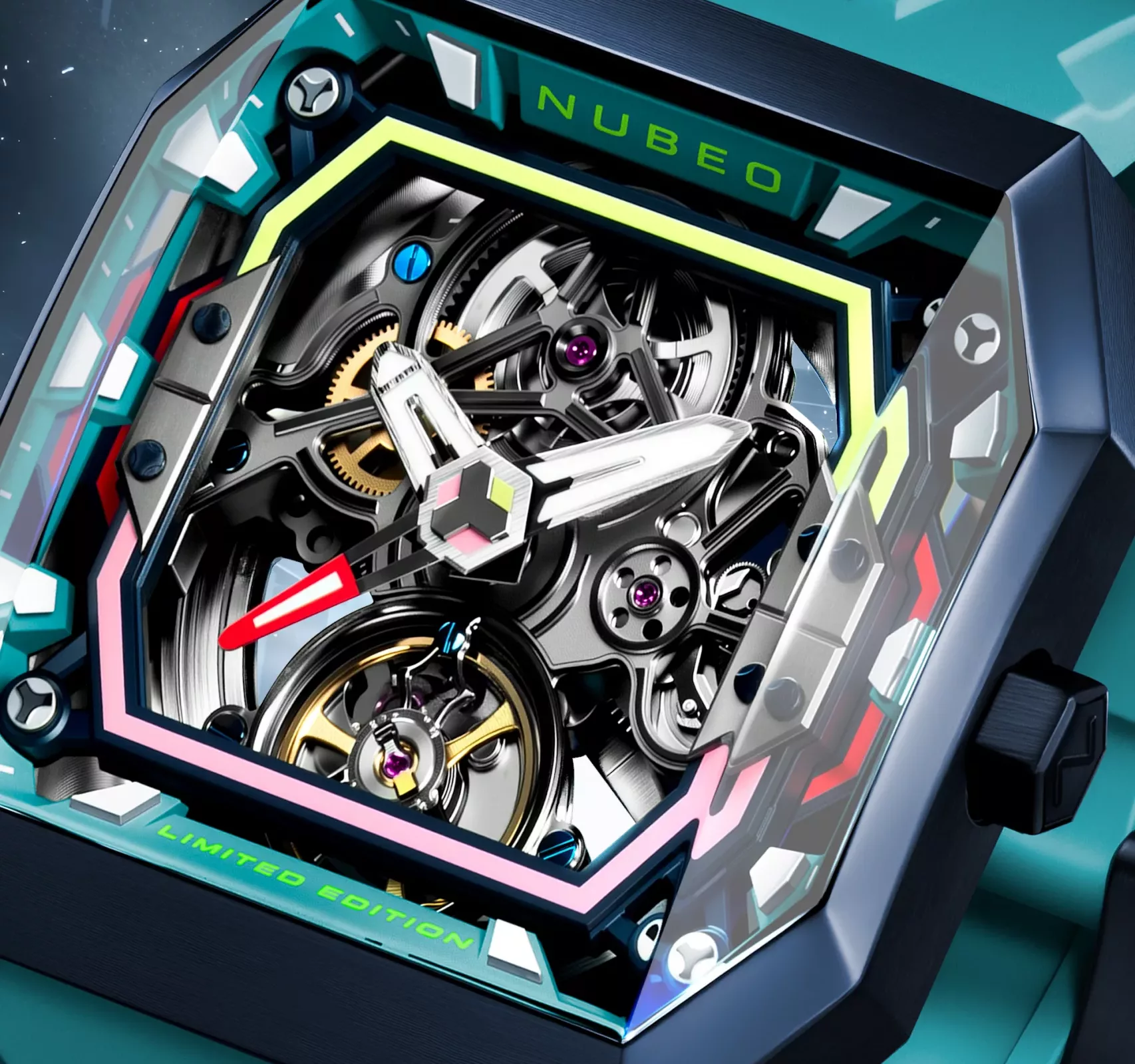 Nubeo Console Automatic IBEX Brings a Real NASA Mission to a Skeleton Dial