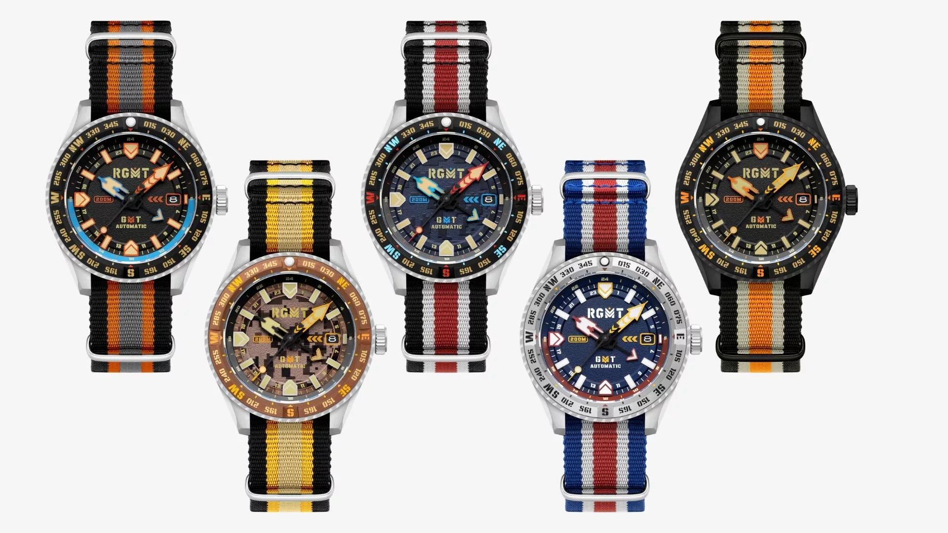 The DRAGOON GMT launches in five colorways