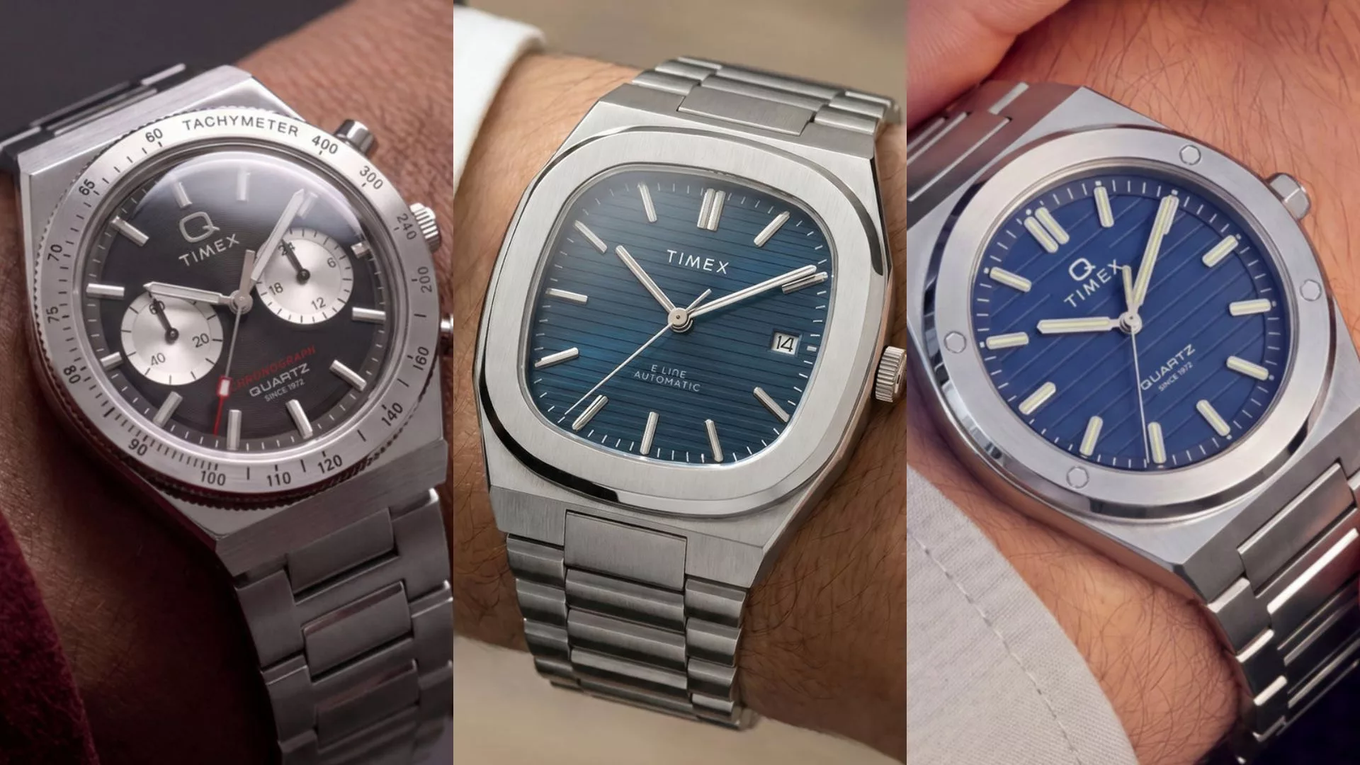 Timex Bets on Integrated Bracelets With Three New Releases