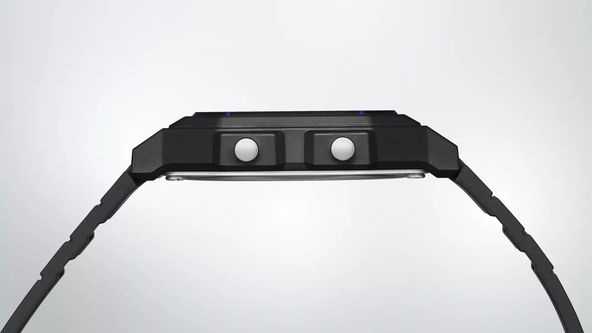 It measures 41.9 x 38.1 x 8.8 mm and weighs 26 grams, so it sits lighter than most Bluetooth-equipped Casios