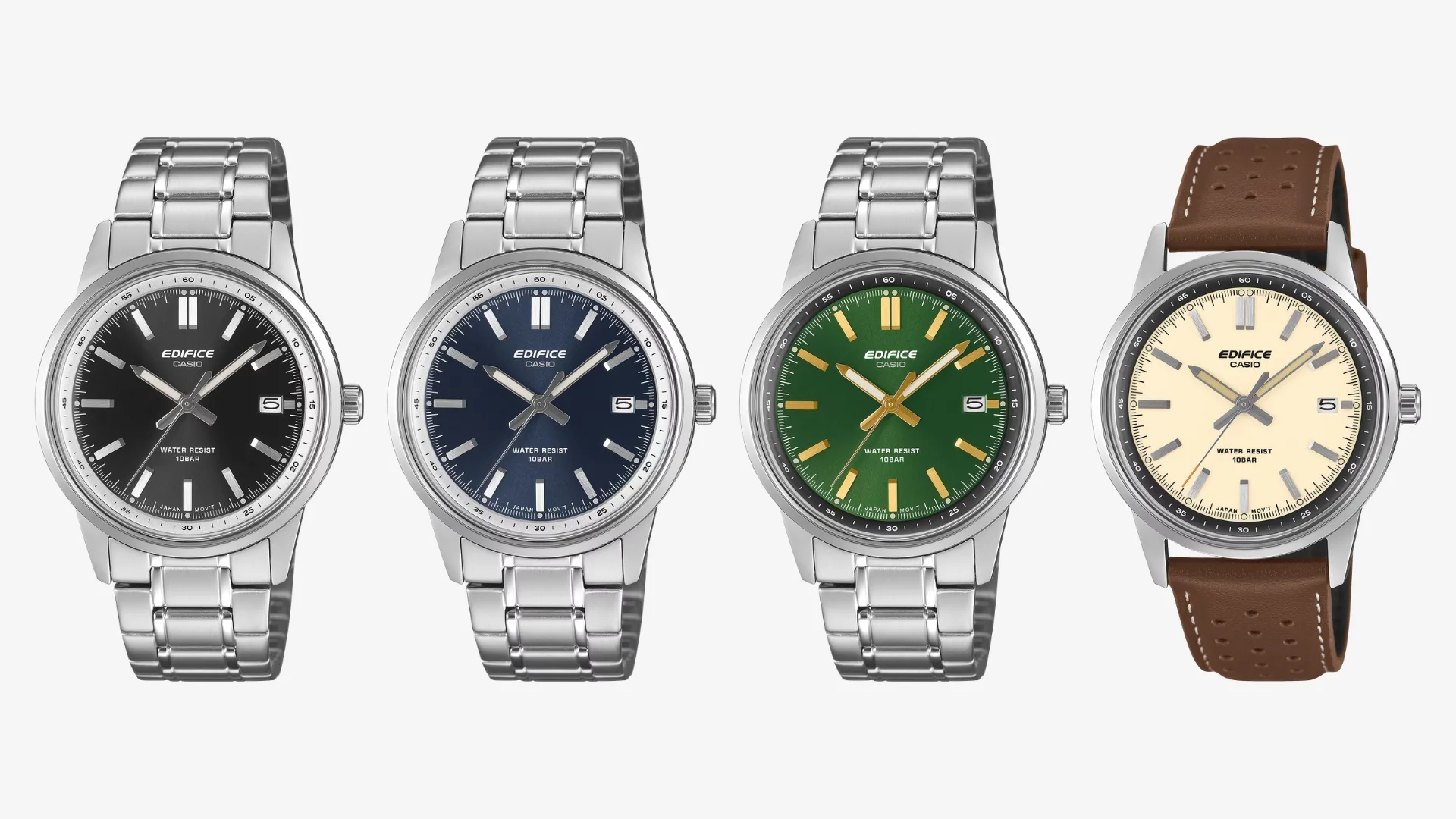 The Héron Continental has a 37mm hardened steel case with 43mm lug to lug