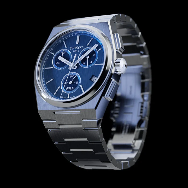 It comes with the PRX integrated bracelet and Tissot’s quick-release system for tool-free changes